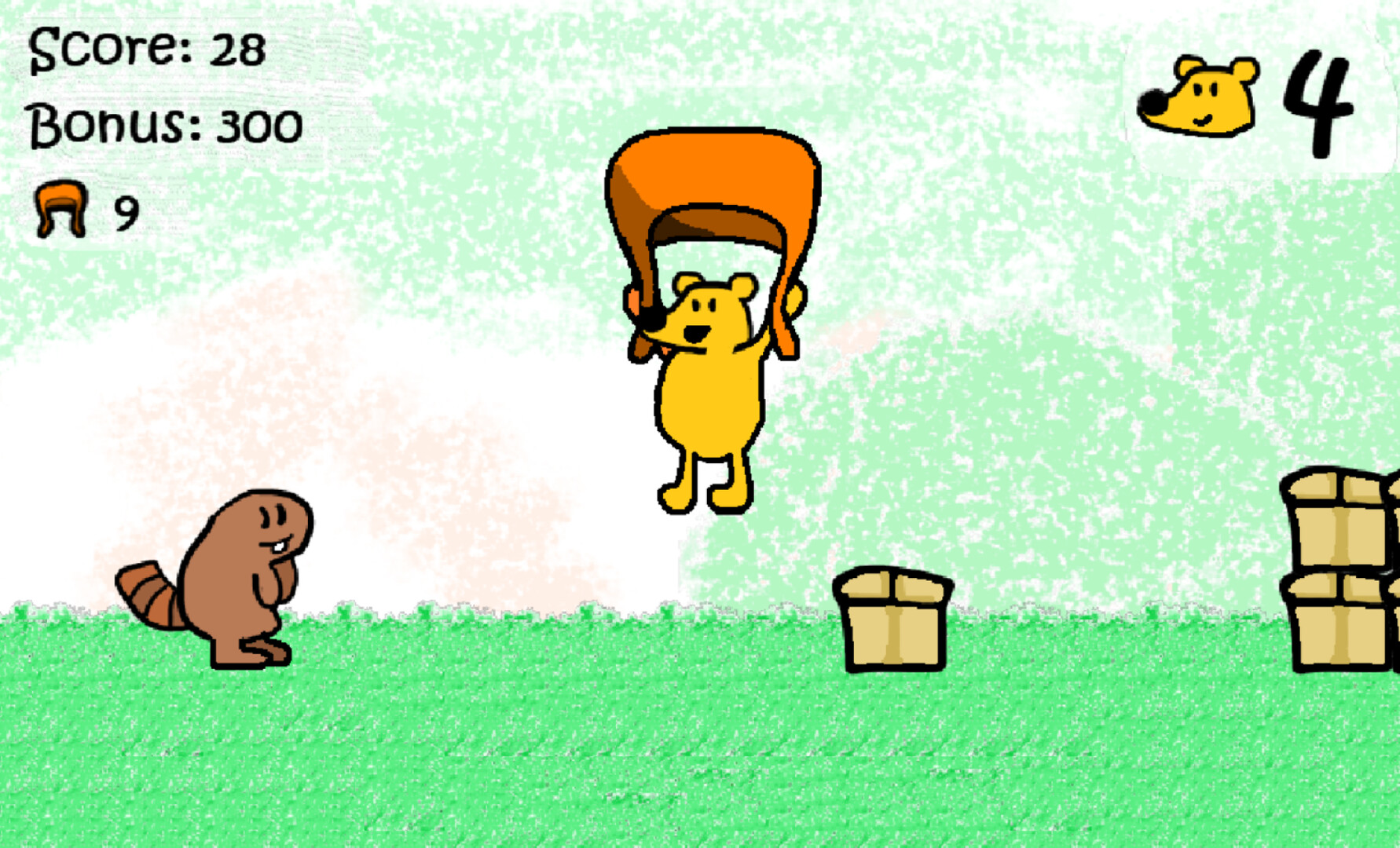 Winnie-the-Pooh Hops for Honey screenshot 2