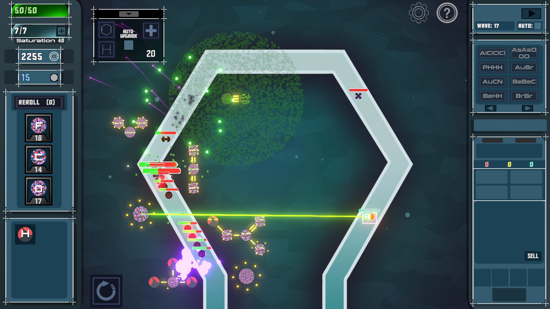 Chemistower screenshot 1