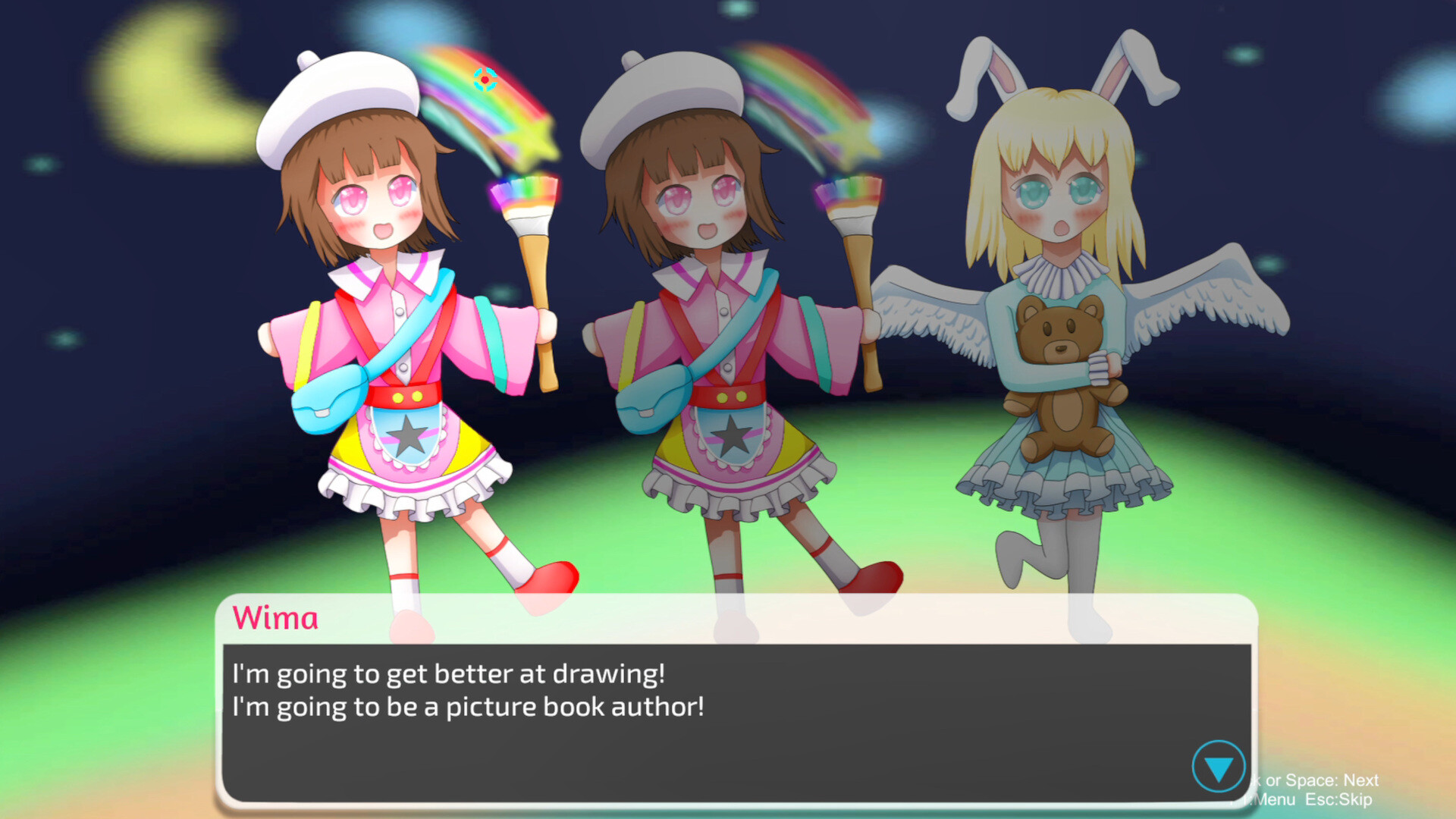 Wima Magicamia Cute Girls Magic Battle 3DTPS screenshot 8
