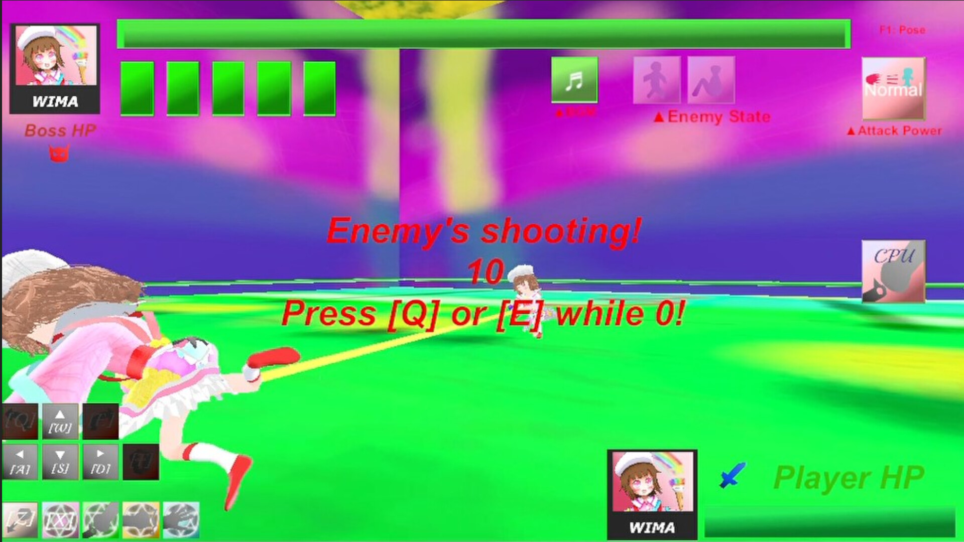 Wima Magicamia Cute Girls Magic Battle 3DTPS screenshot 6