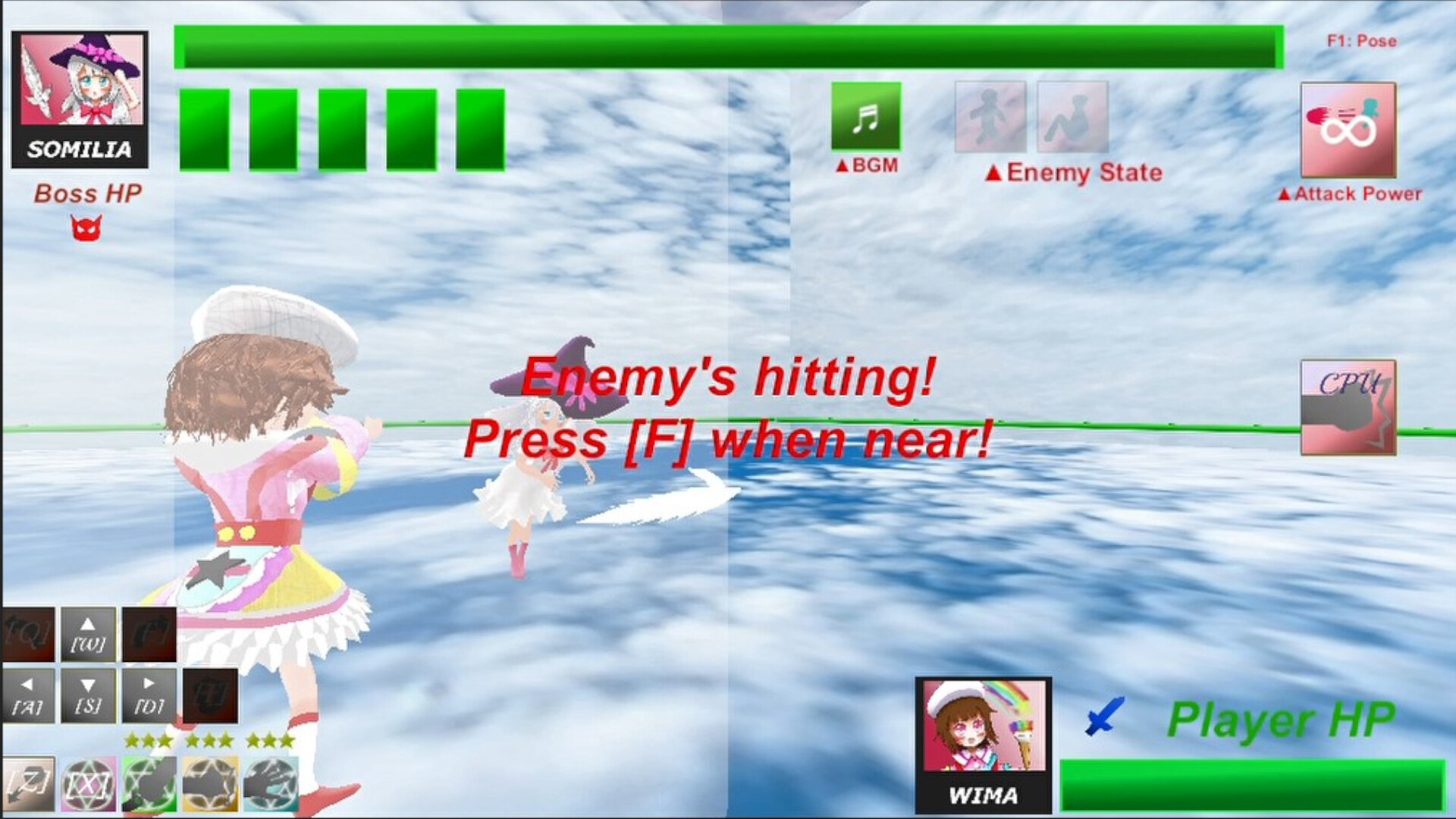 Wima Magicamia Cute Girls Magic Battle 3DTPS screenshot 2