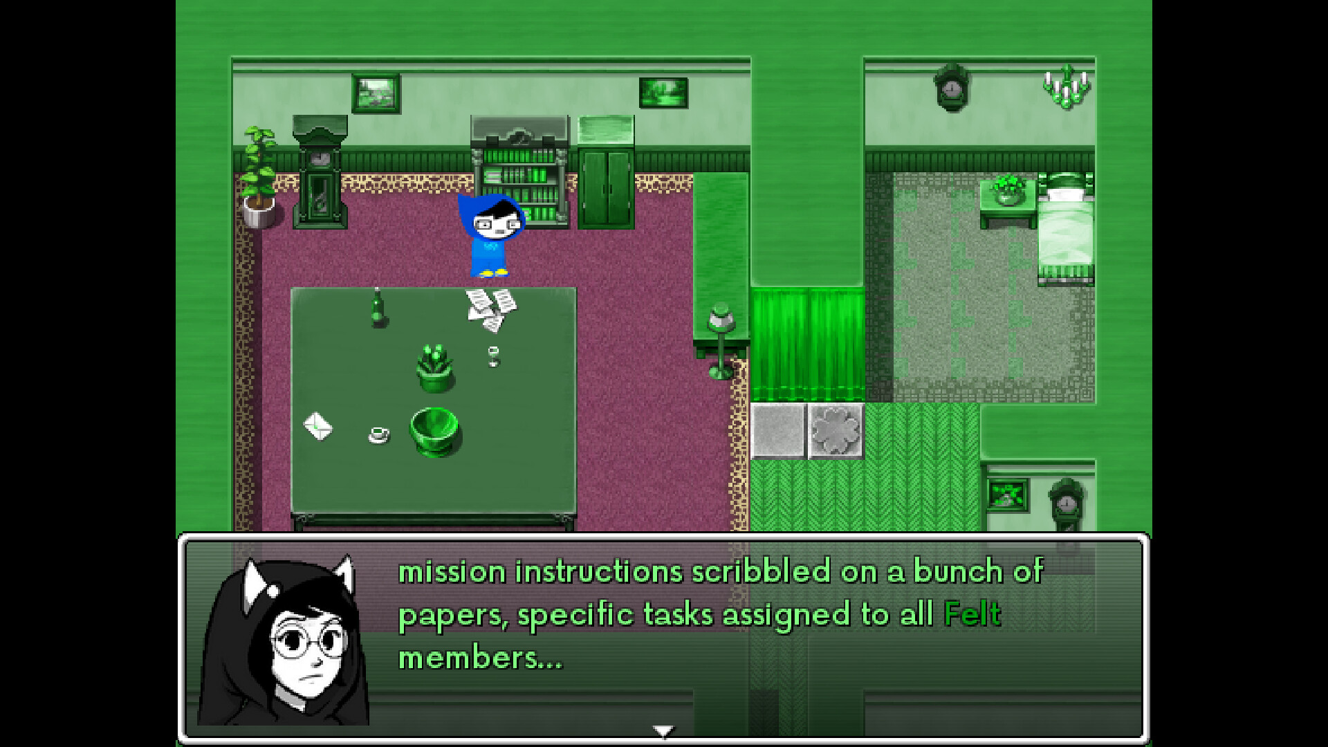 Felt Mansion screenshot 1