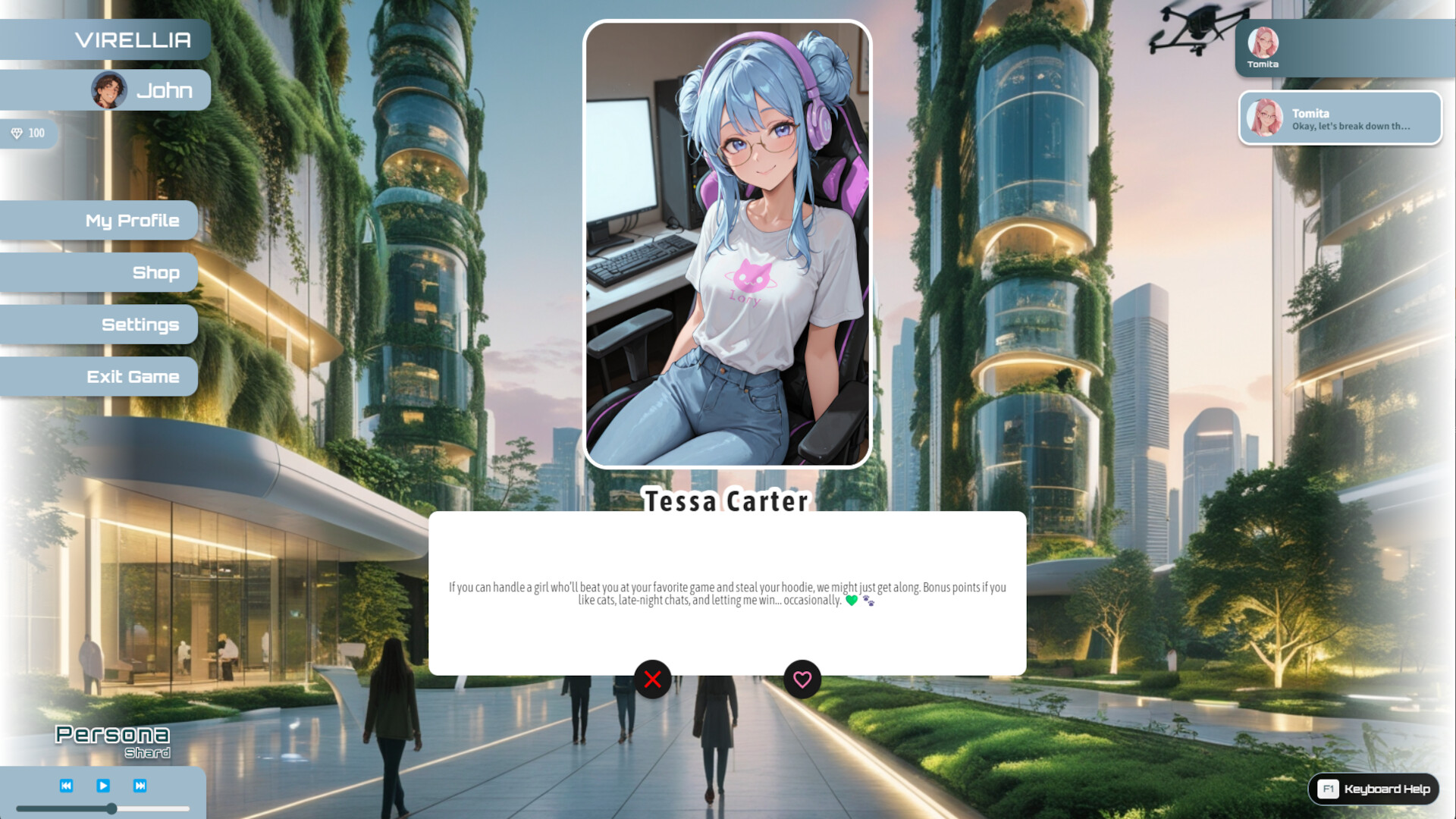Persona Shard screenshot 2