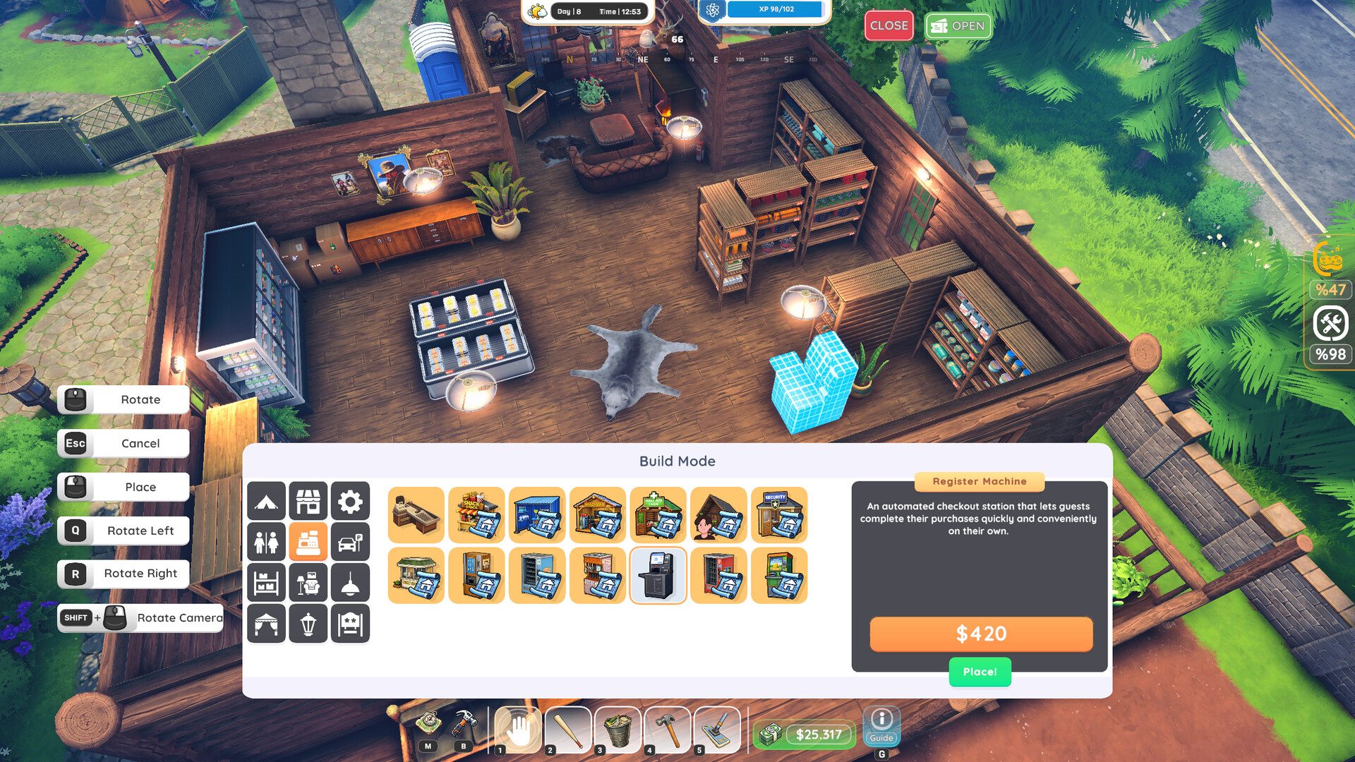 Campsite Hustle! - Management Simulator screenshot 5