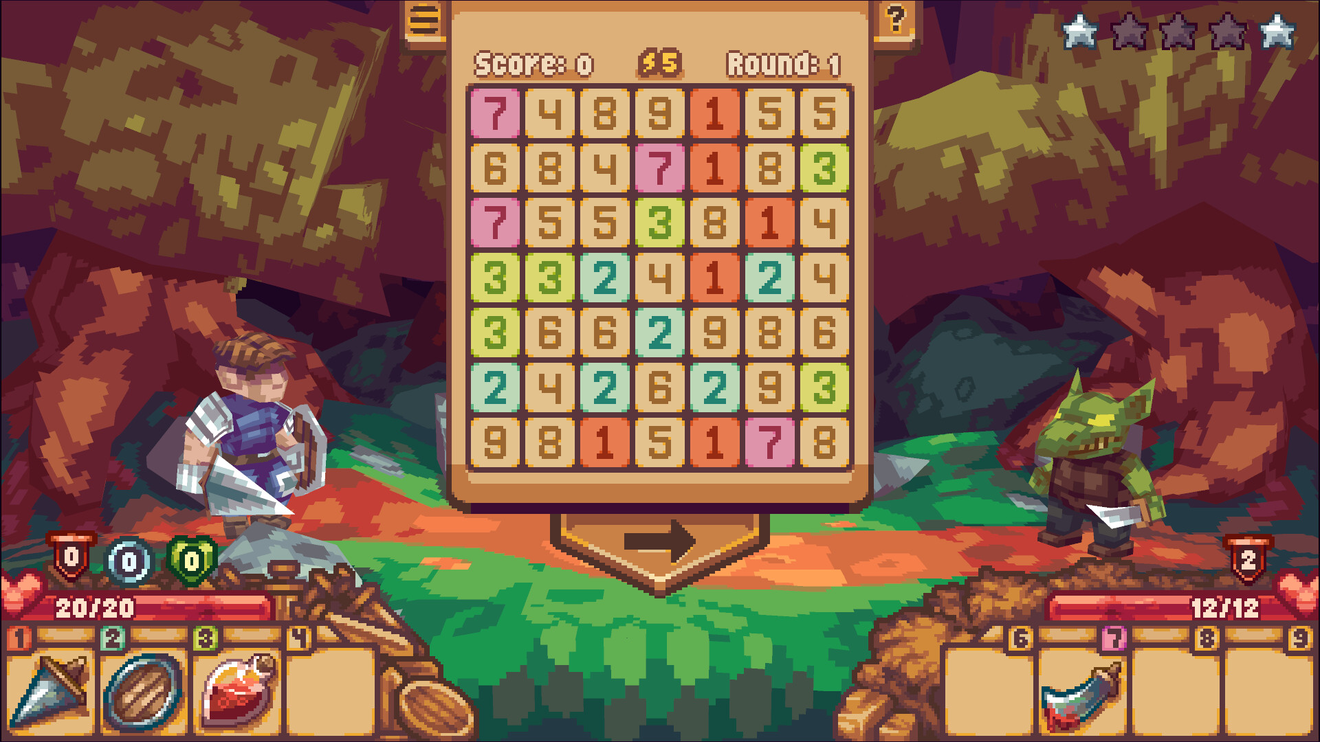 Numeral Strike screenshot 1