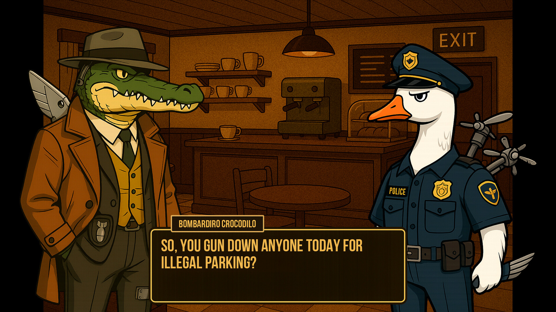 Bombardiro Crocodilo: The Naked Clue screenshot 5