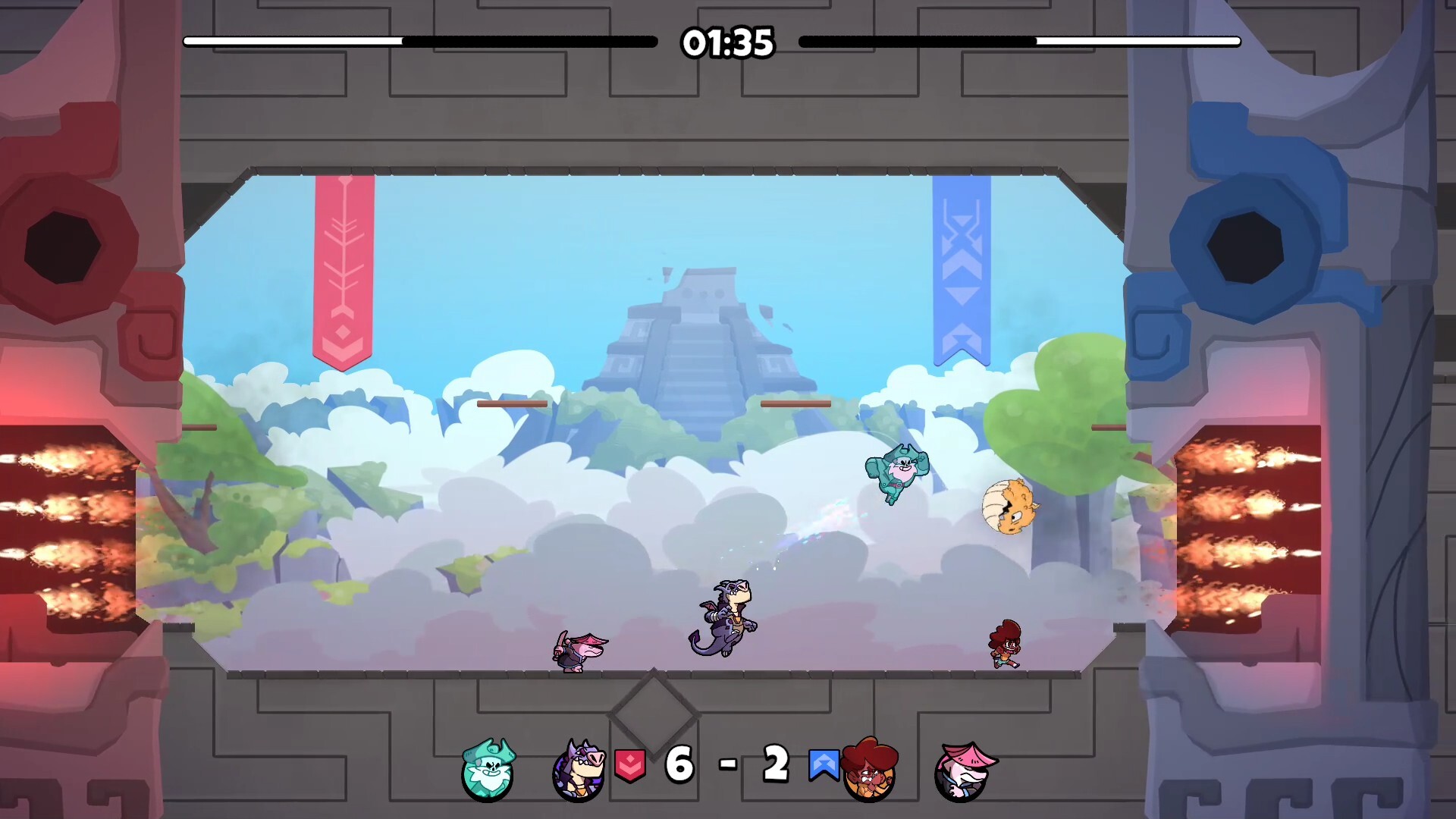 Heroes of the Triangle: Mask Rush screenshot 10
