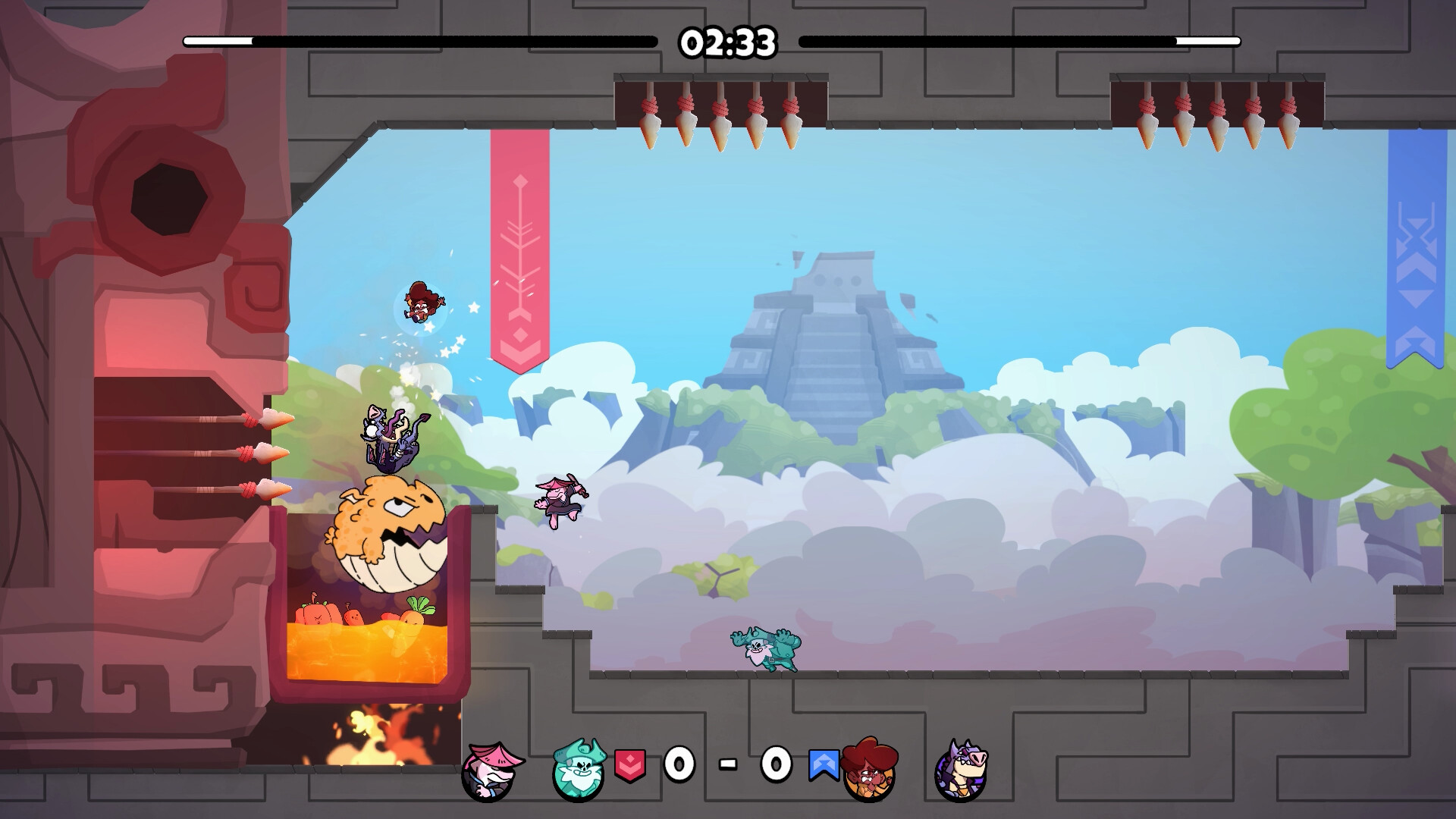 Heroes of the Triangle: Mask Rush screenshot 9