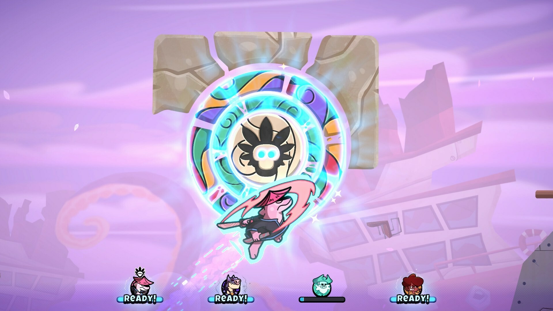 Heroes of the Triangle: Mask Rush screenshot 7