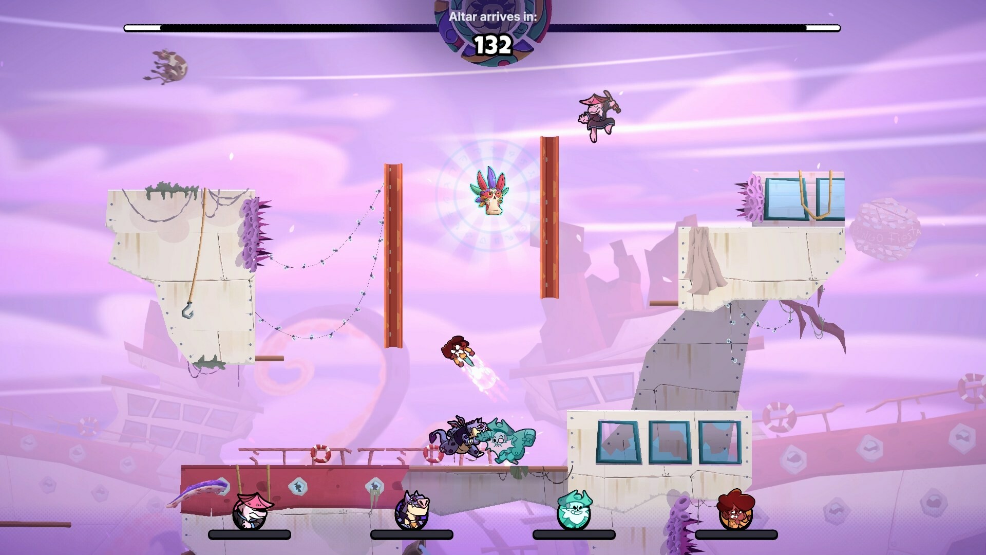 Heroes of the Triangle: Mask Rush screenshot 1
