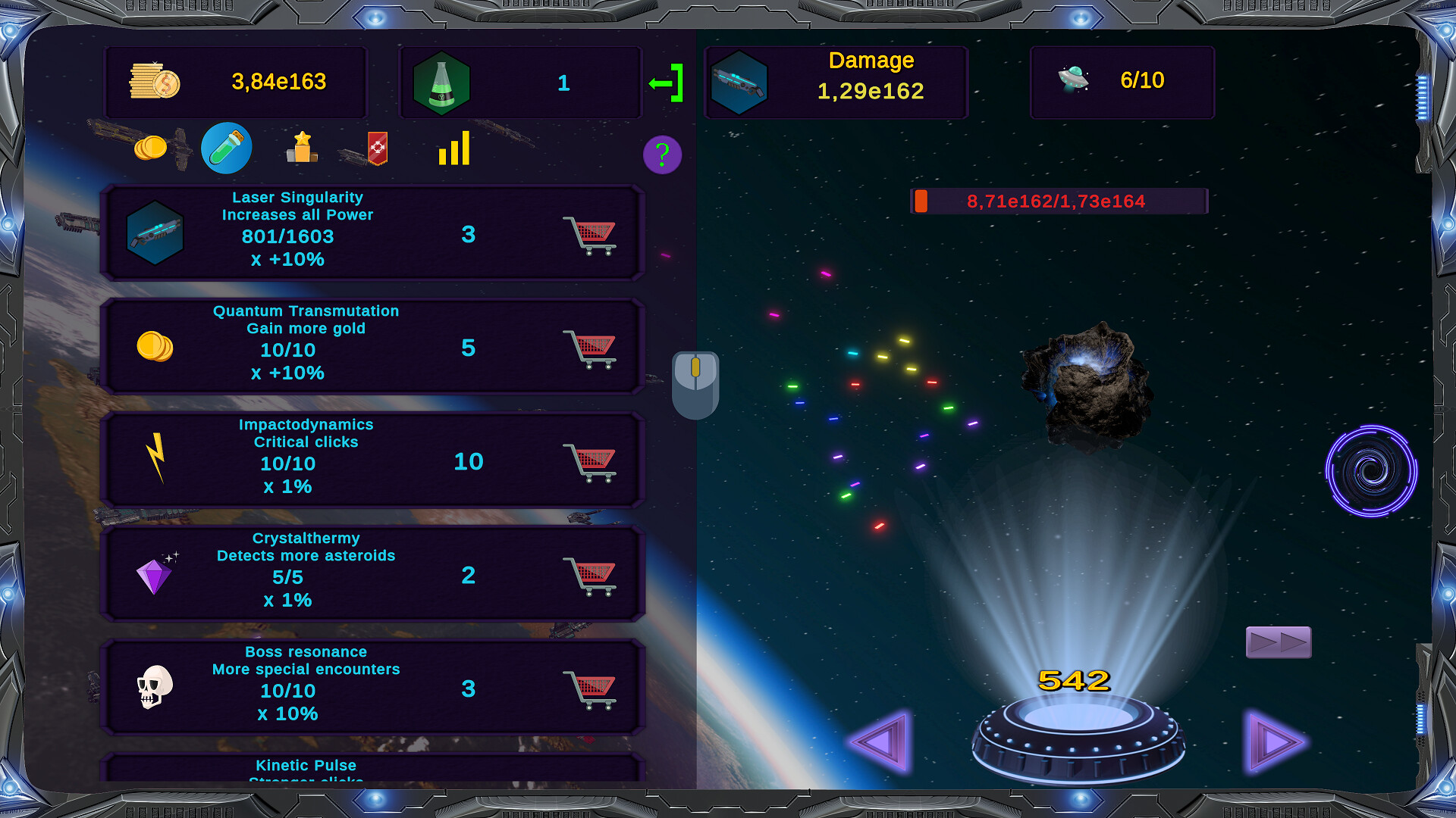 Star Clicker Odyssey screenshot 3