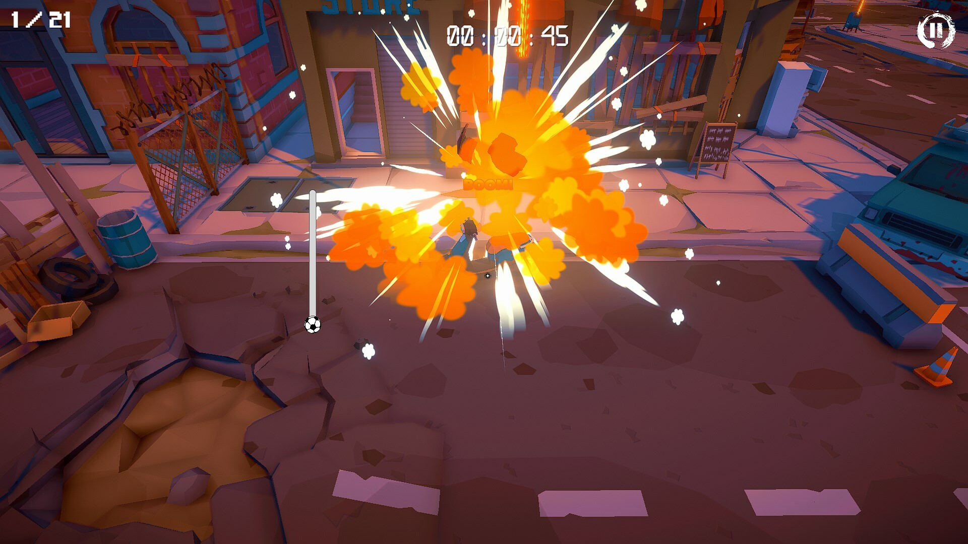 ROOM FOOTBALL - Junk Town screenshot 2