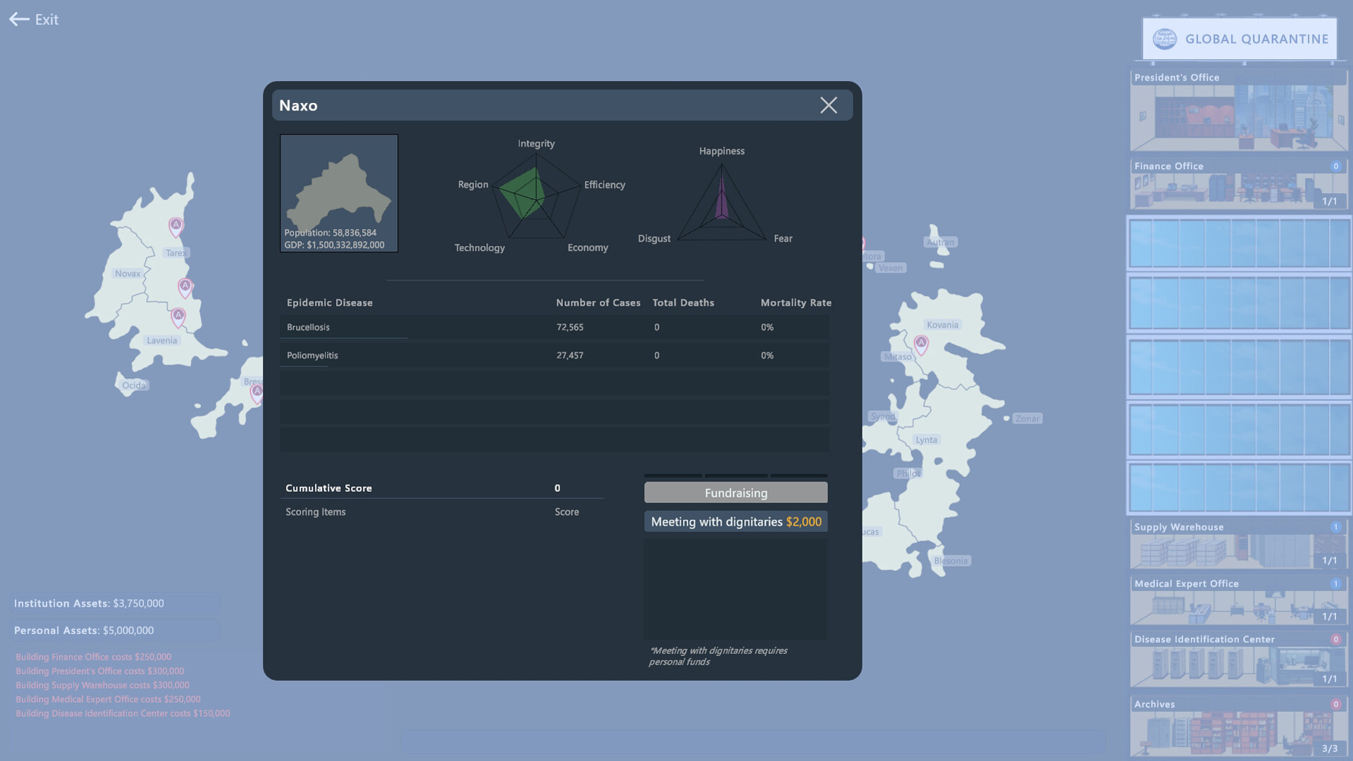 GlobalQuarantine screenshot 2