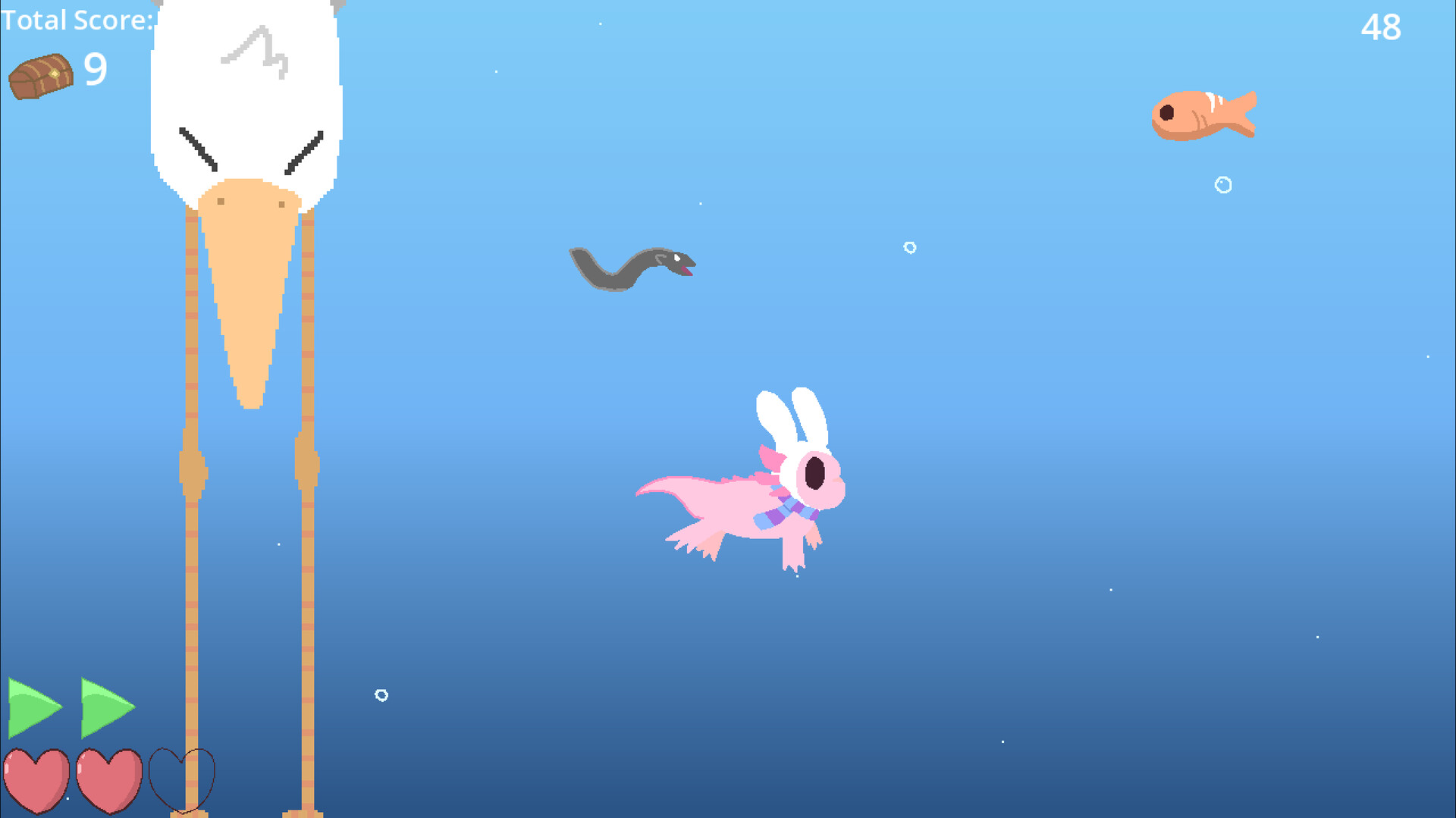 Axolotl Swim screenshot 1