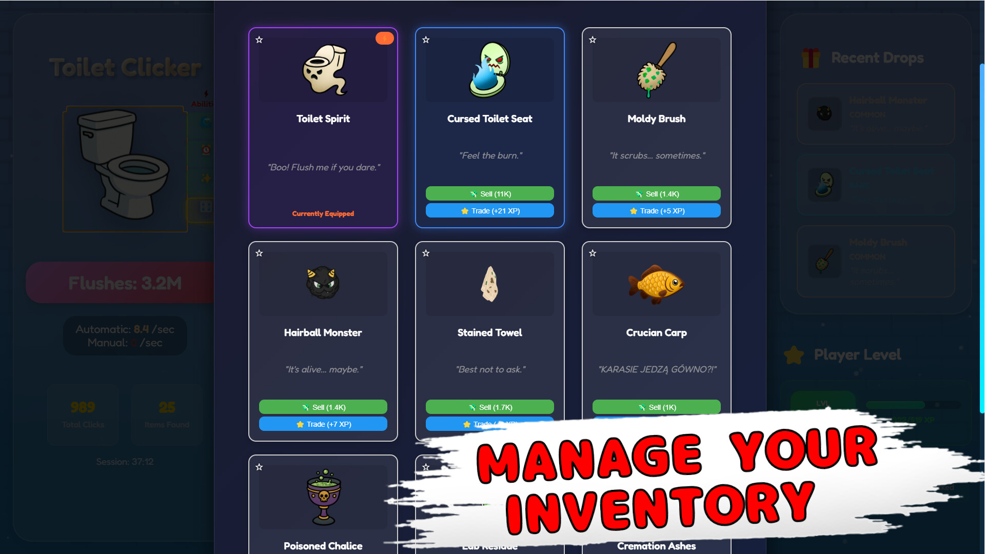 Toilet Clicker screenshot 2