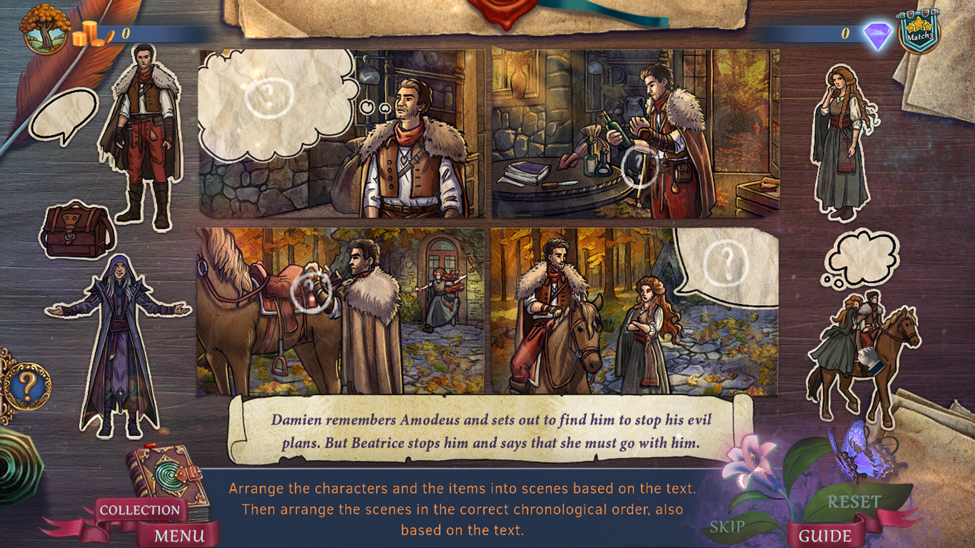 City of Stories: The Hunter's Heart Collector's Edition screenshot 1