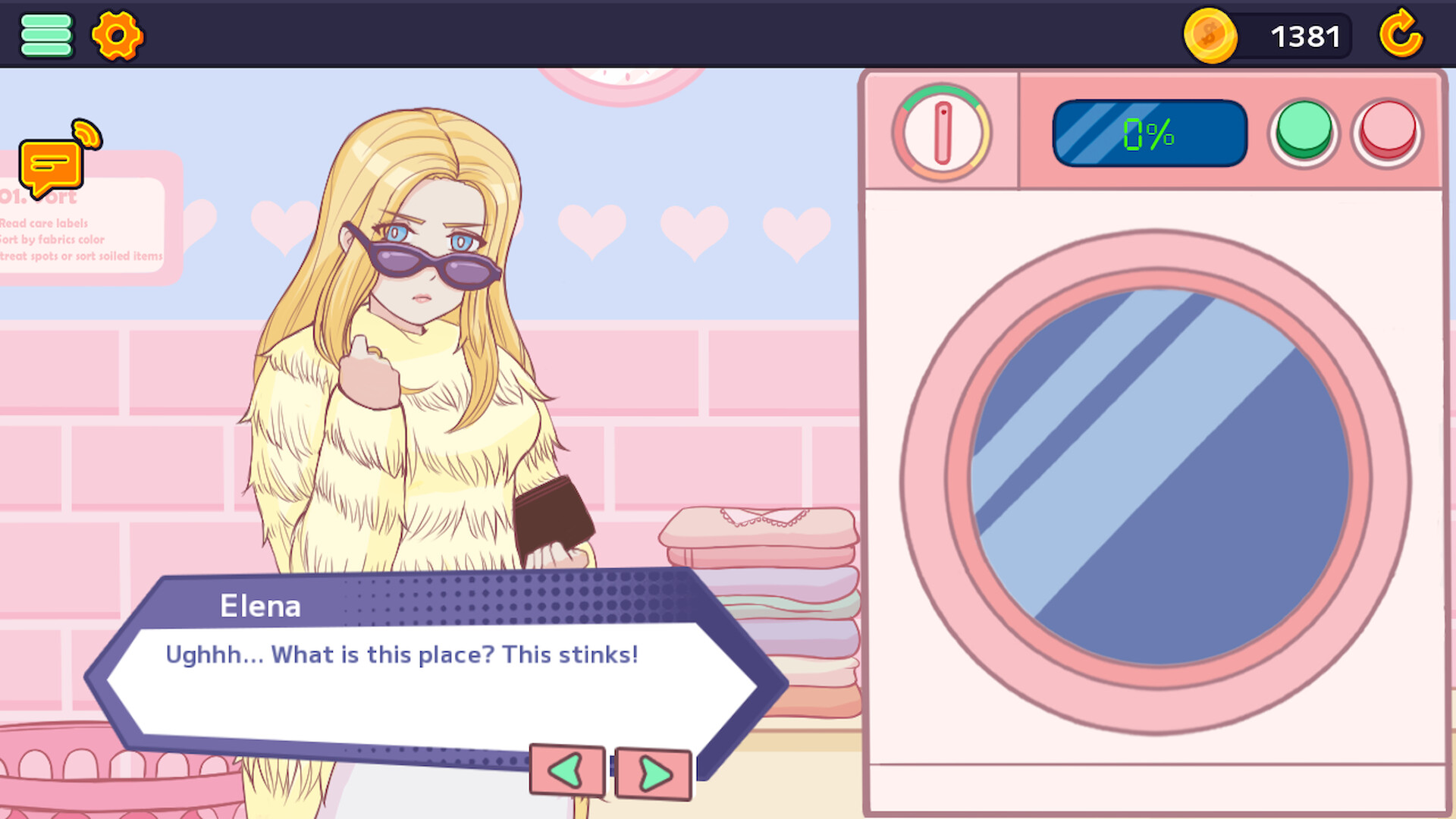 Naughty Laundry screenshot 1