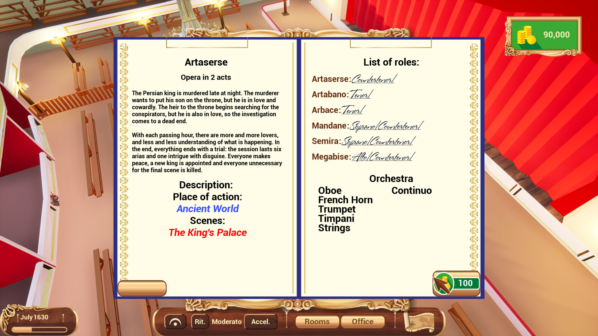 Impresario (Theater Tycoon) screenshot 2