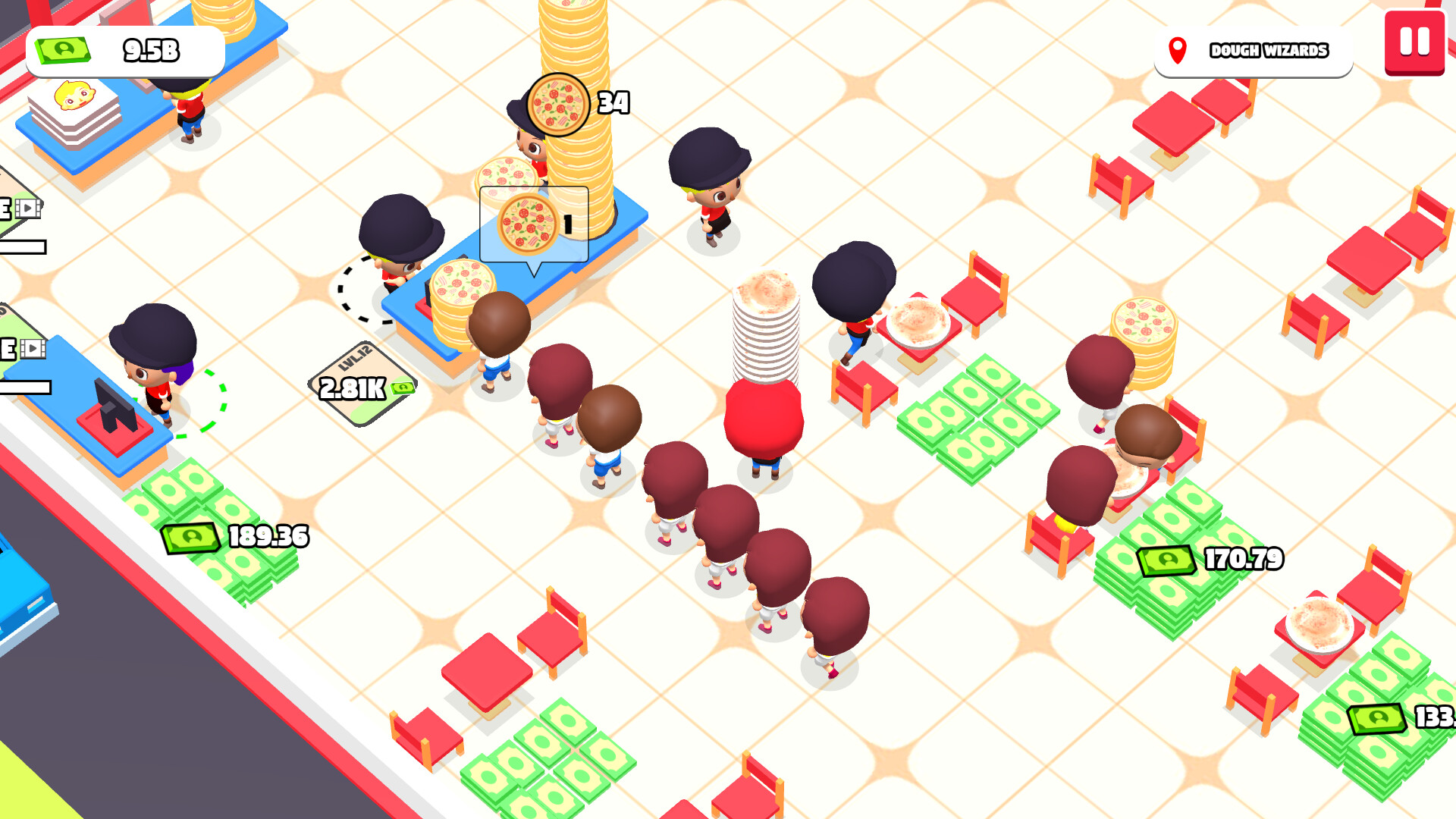 Idle Pizza Business screenshot 2