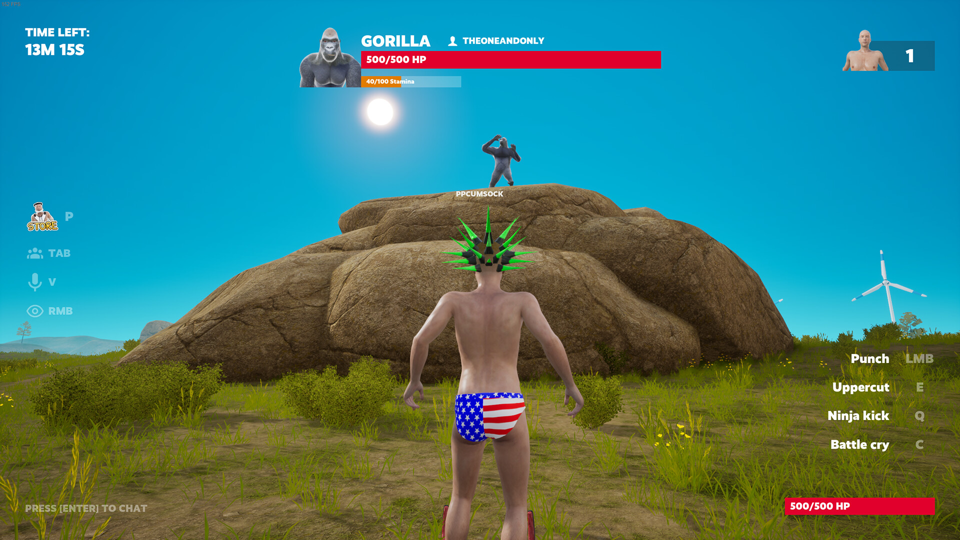 100 Men vs 1 Gorilla screenshot 5