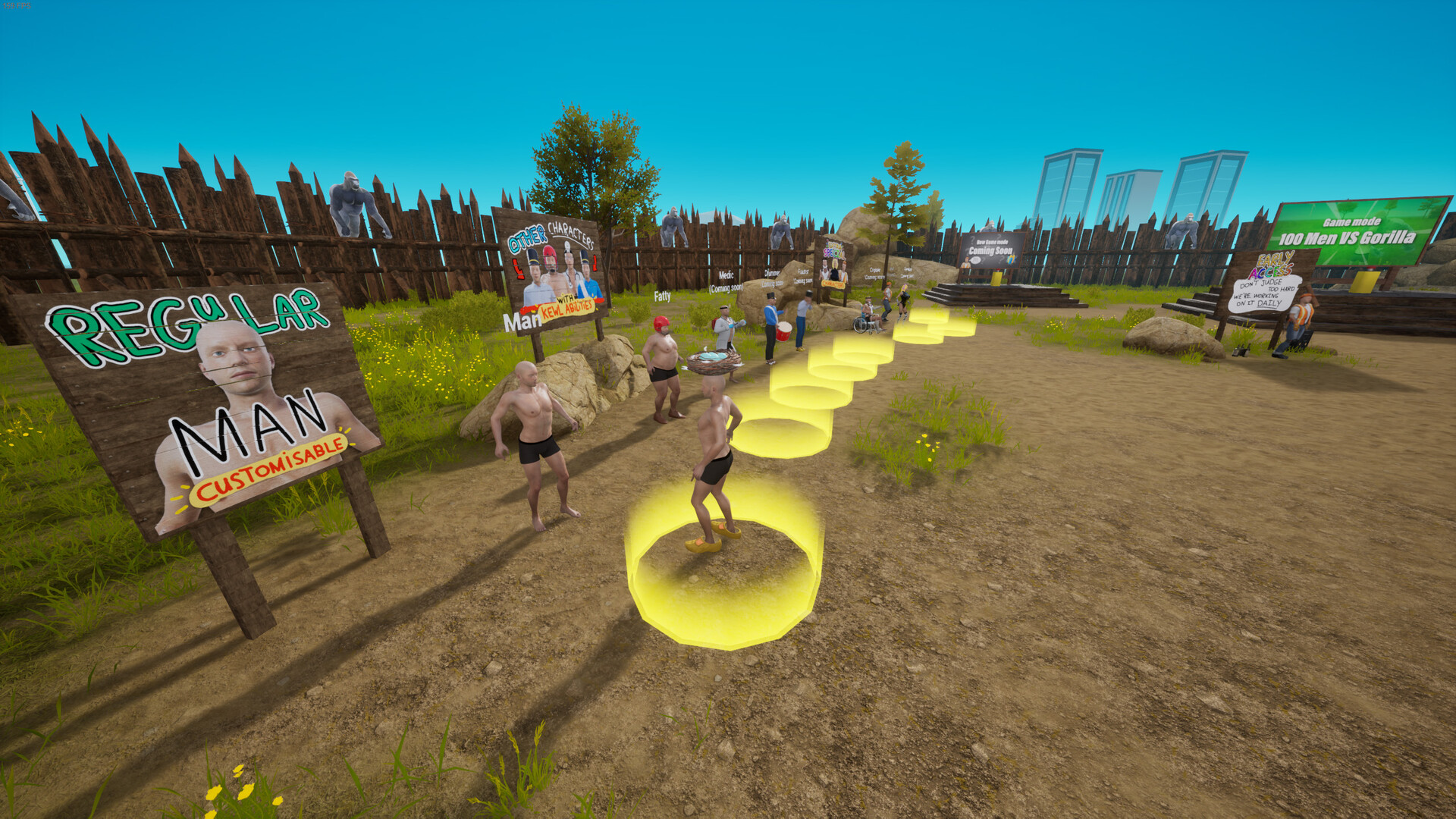 100 Men vs 1 Gorilla screenshot 7