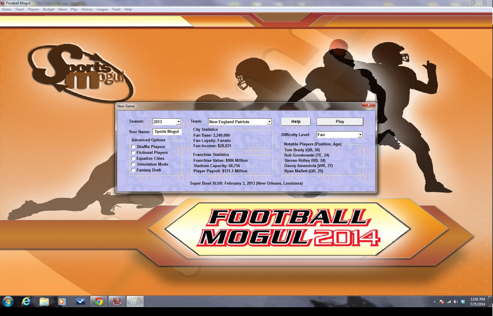 Football Mogul 2014 screenshot 4