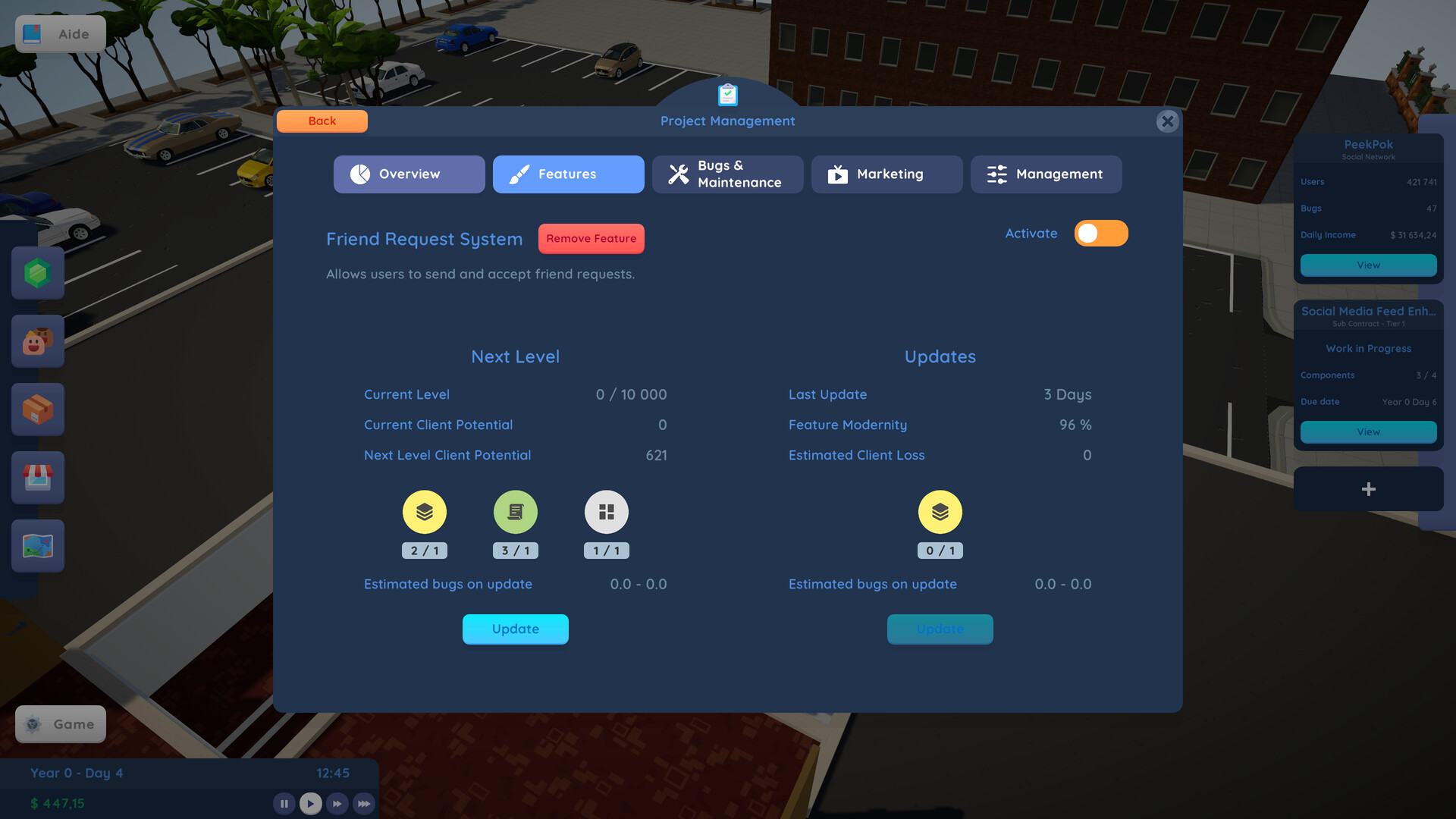 Software CEO screenshot 1