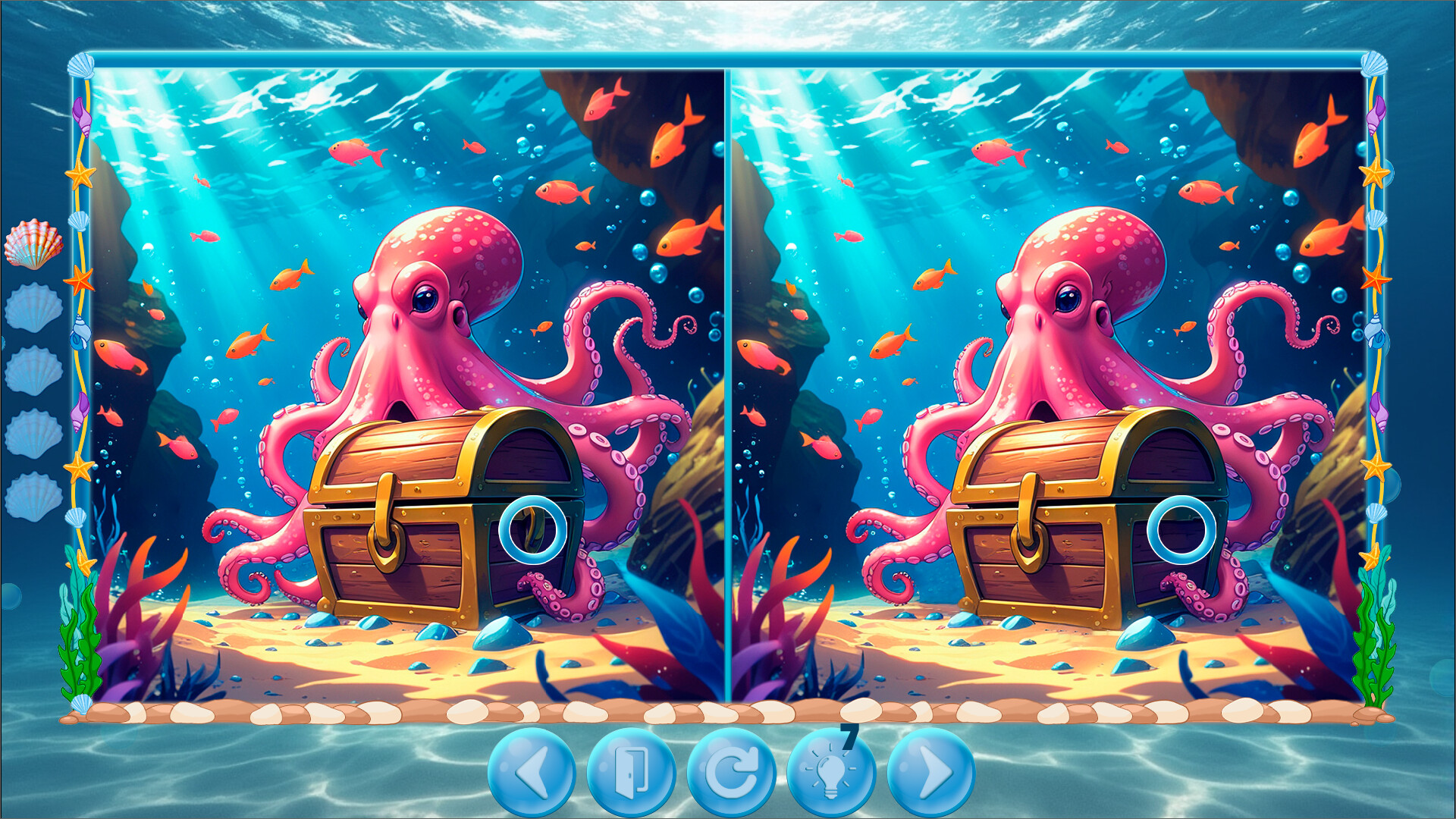 SeaQuest Find the Difference screenshot 1