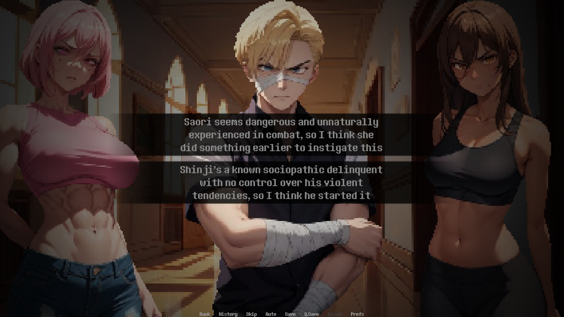 Dominated by Sadistic Rich Bully Trio screenshot 9