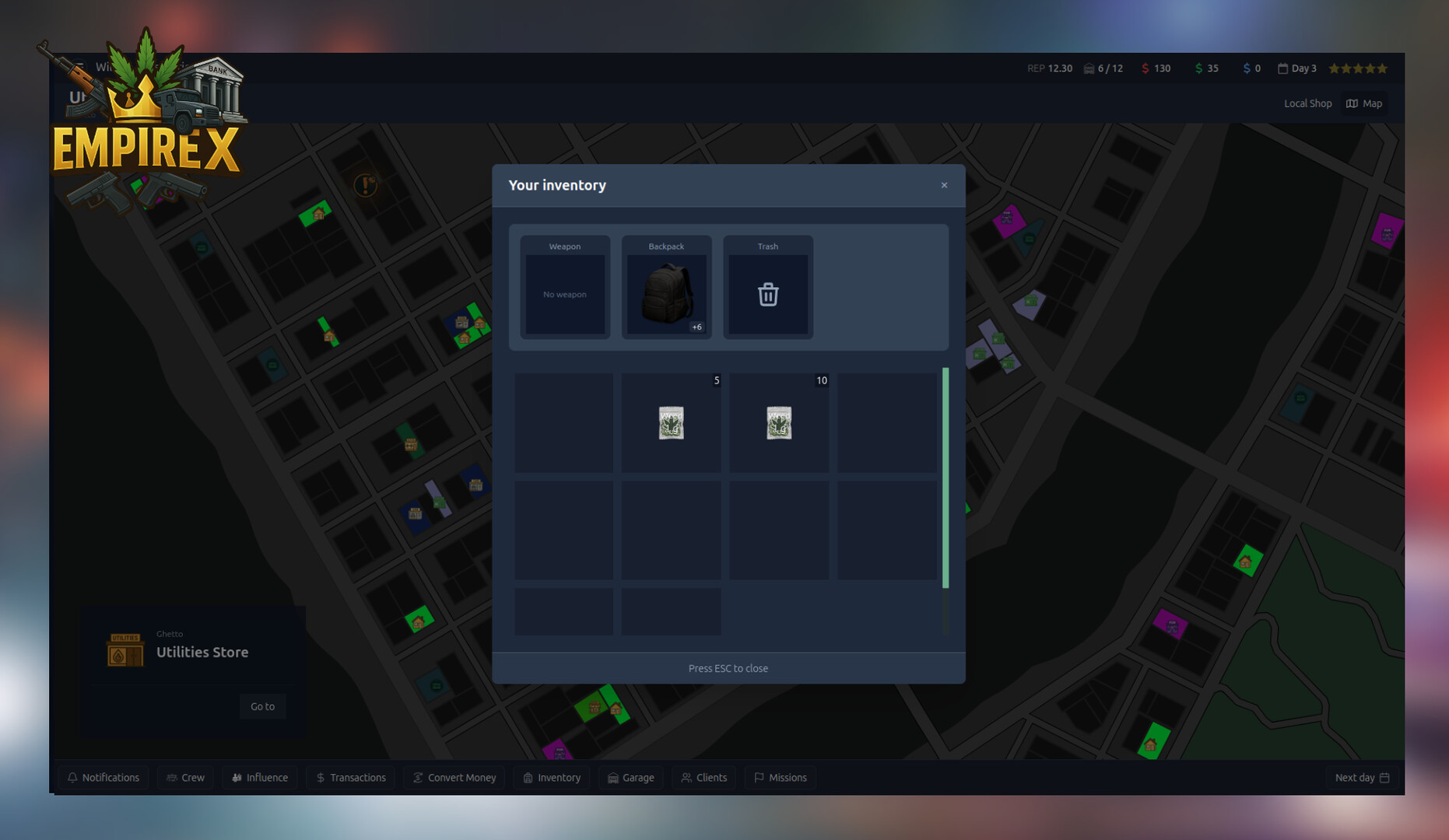 EmpireX - Business, Real Estate and Crime Simulator screenshot 8