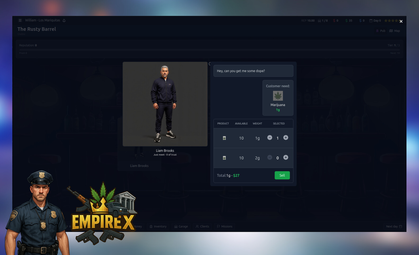 EmpireX - Business, Real Estate and Crime Simulator screenshot 2
