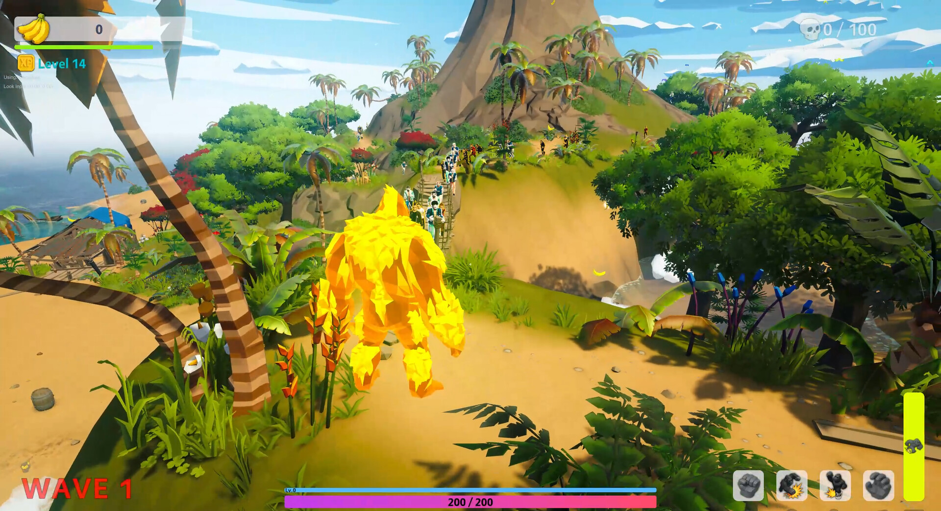 The Showdown: Gorilla vs 100 screenshot 5