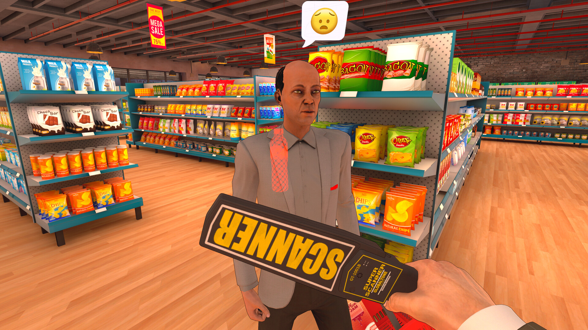 Supermarket Guard Simulator screenshot 1
