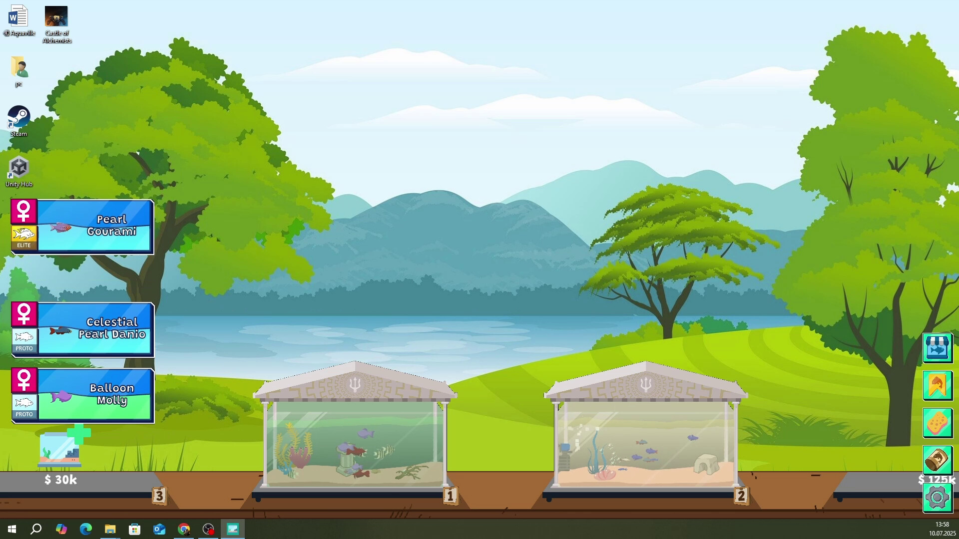 Aquaville screenshot 1