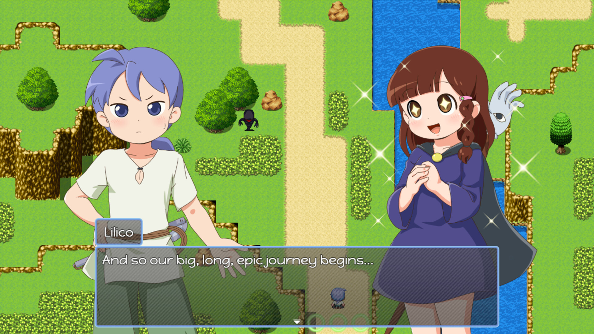 Yorda's Quest: A Lighthearted Magic Fantasy RPG screenshot 1