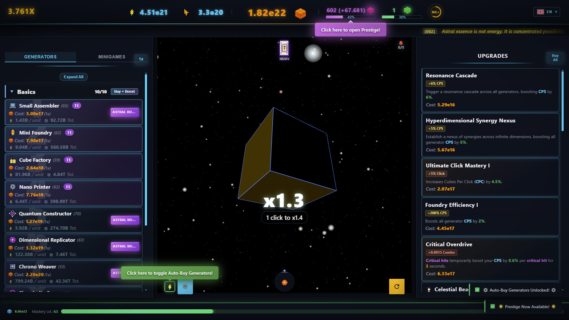 Cube Foundry screenshot 1