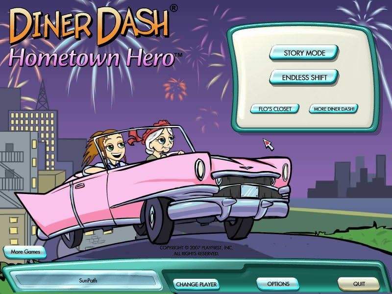 Diner Dash:® Hometown Hero™ screenshot 1