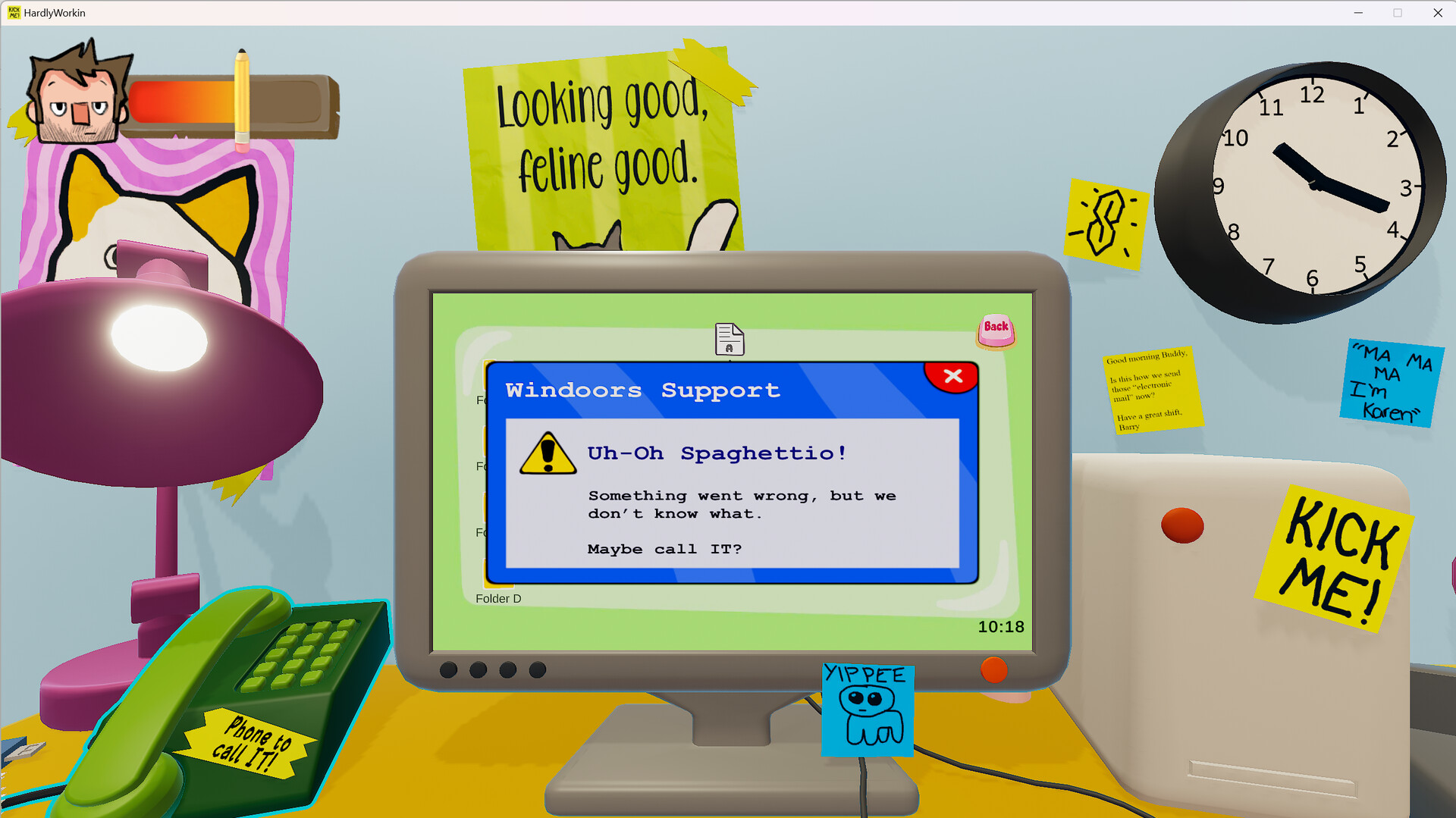 Hardly Workin' screenshot 1