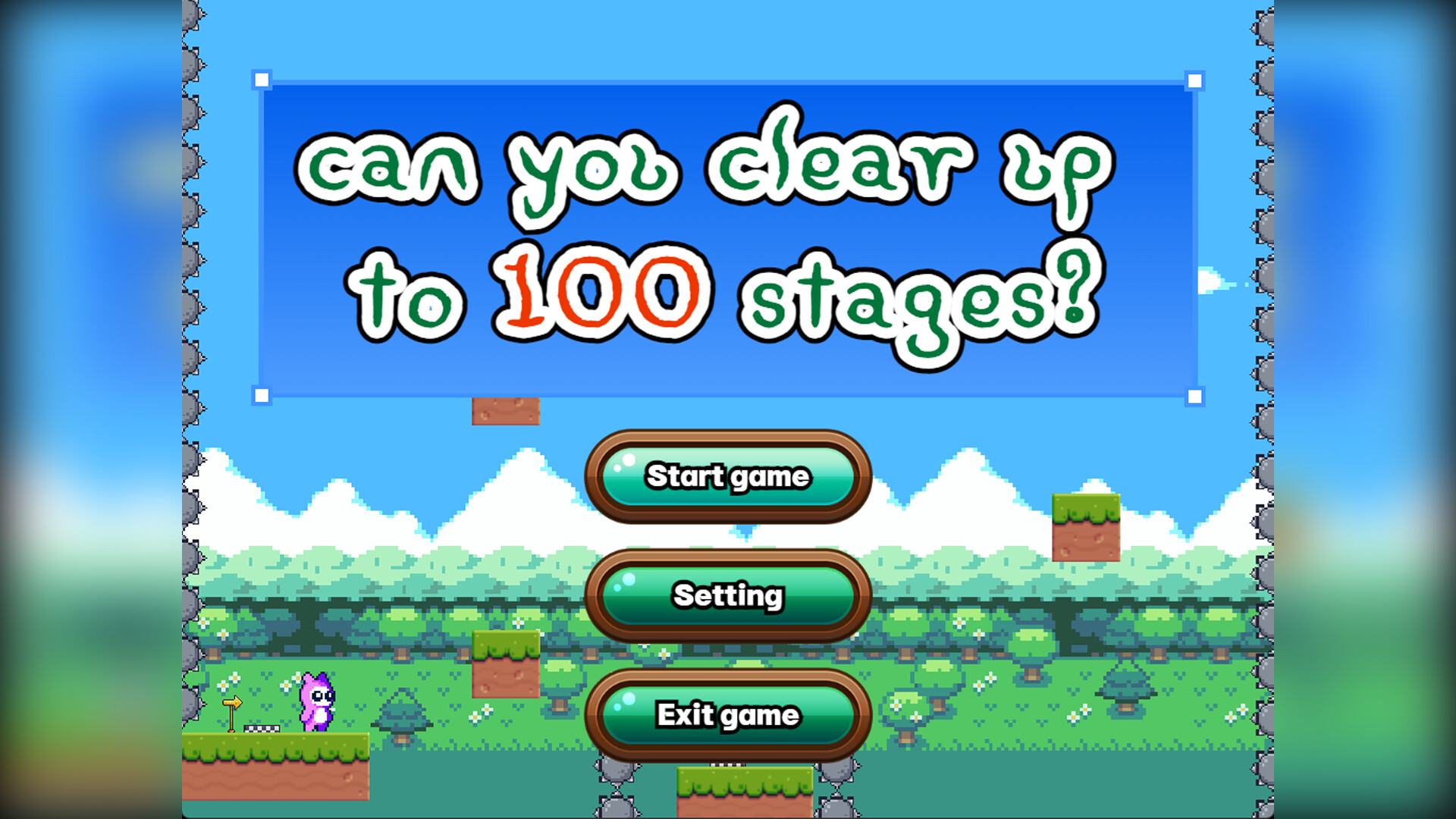 Can you clear up to 100 stages? screenshot 1