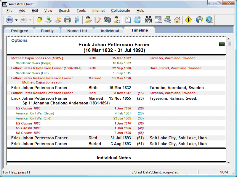 Family Tree Heritage Platinum 9 screenshot 7