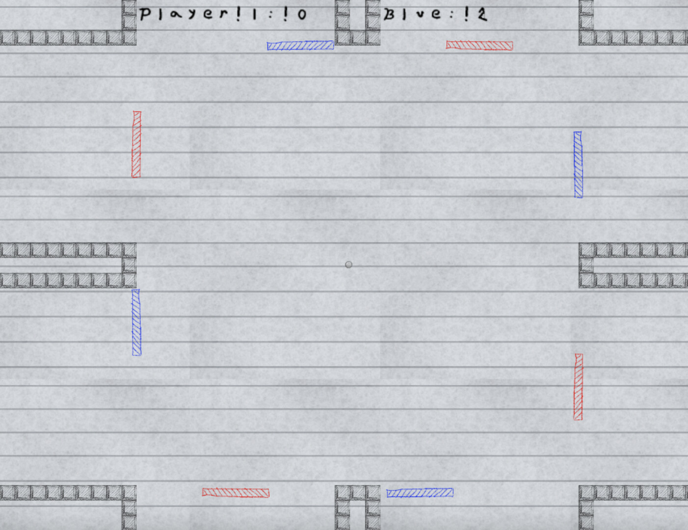 The Paper Arcade: Pong screenshot 5