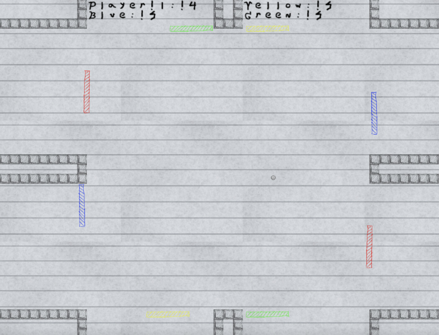 The Paper Arcade: Pong screenshot 4