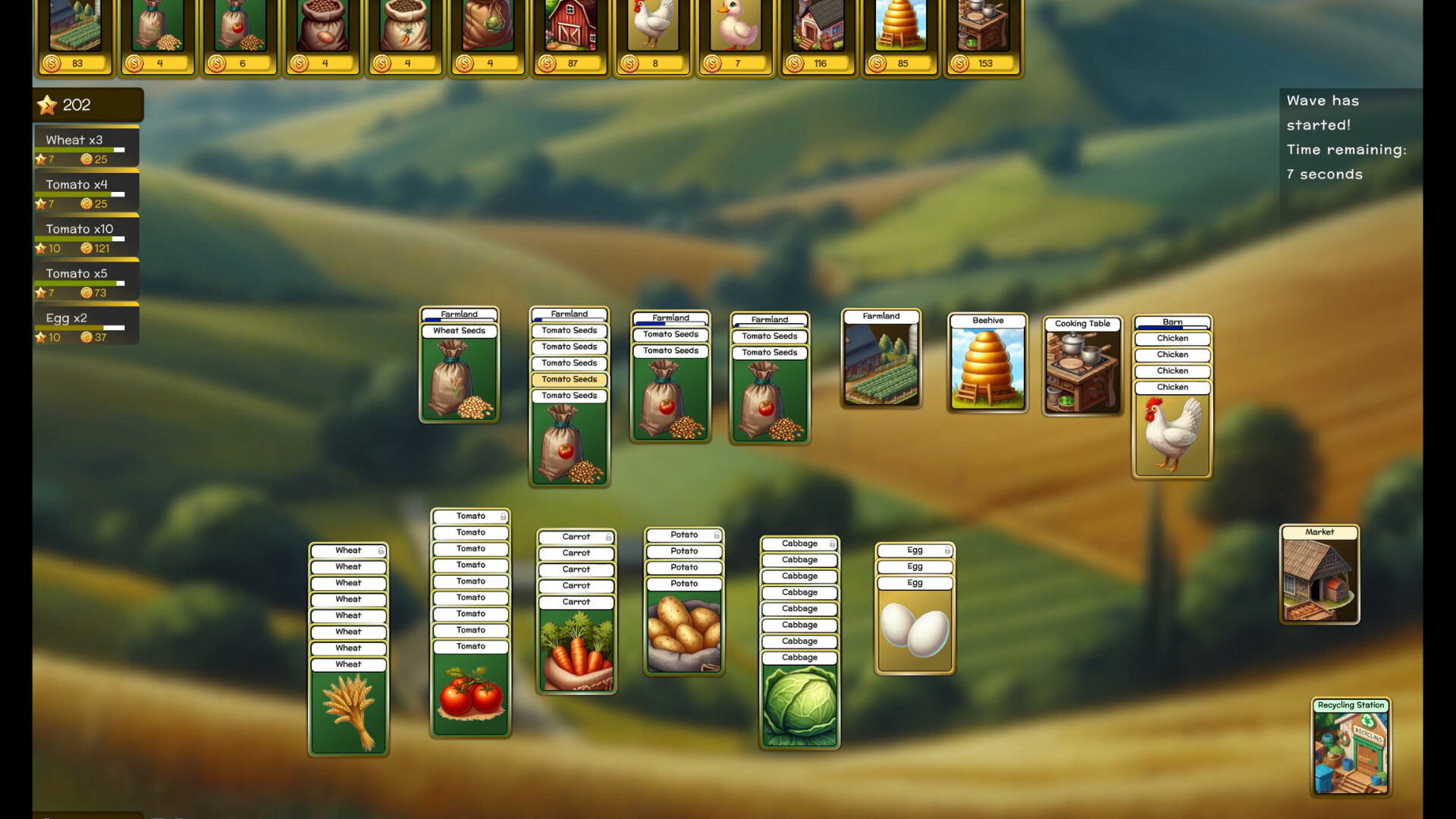 Relaxing Farm: Merge Tales screenshot 2