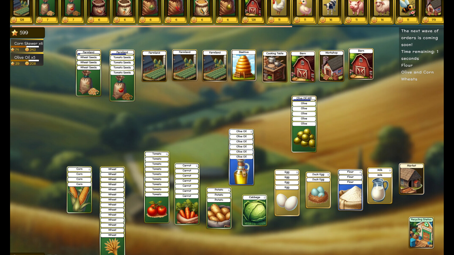 Relaxing Farm: Merge Tales screenshot 4