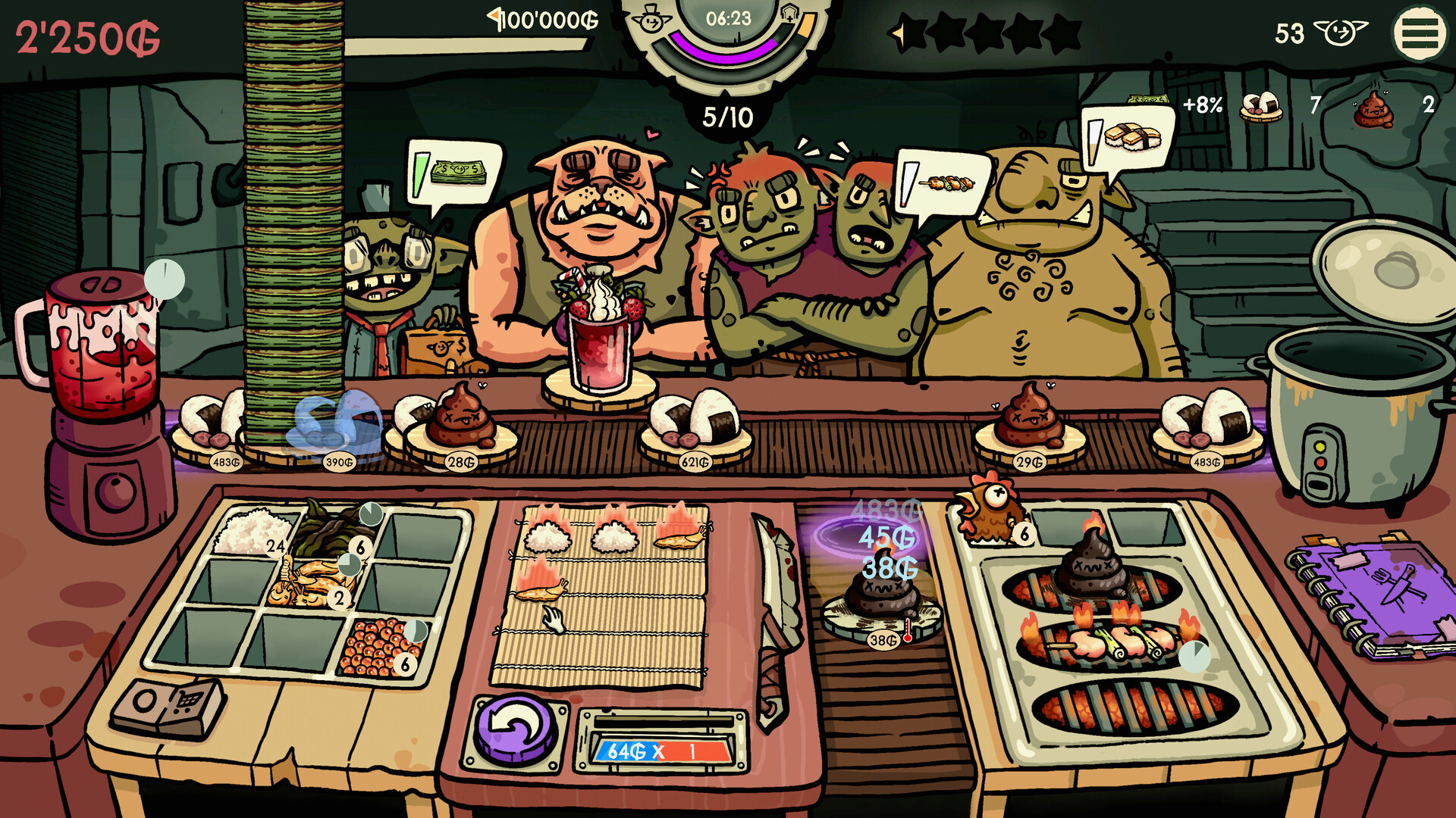 Goblin Sushi screenshot 1