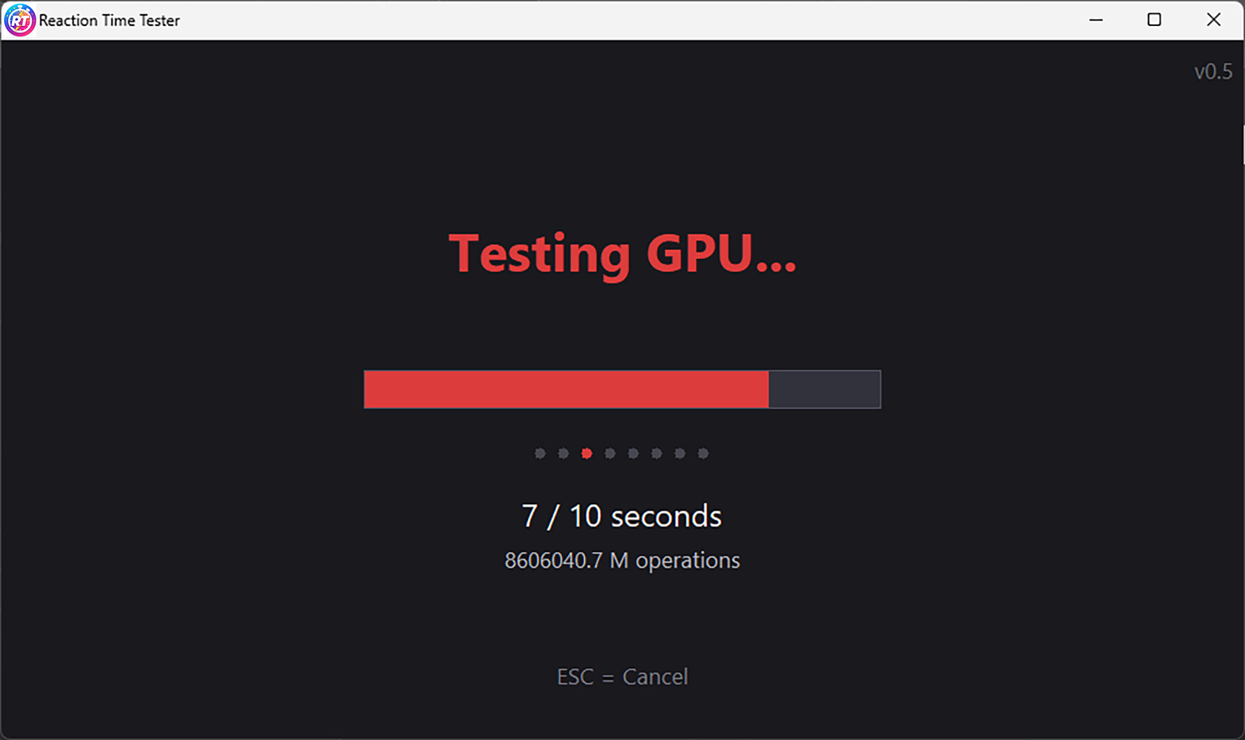 Reaction Time screenshot 1