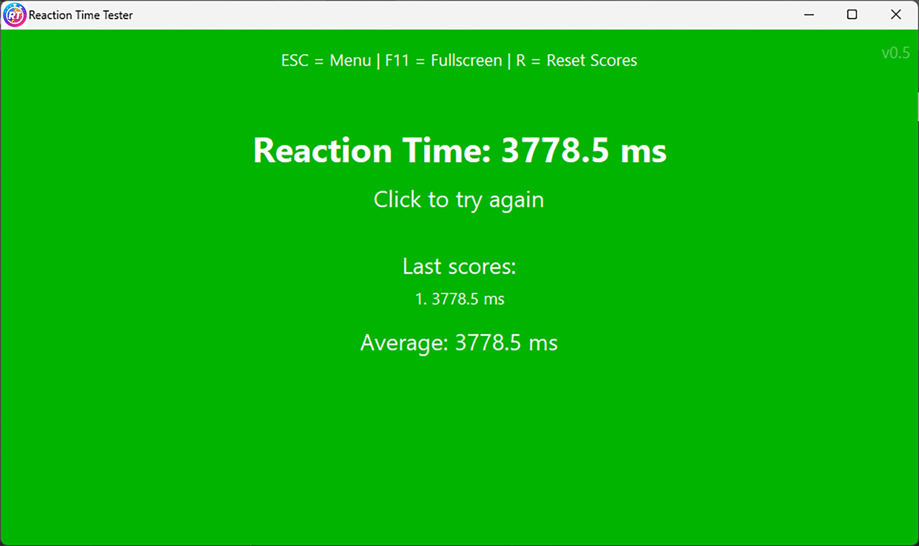 Reaction Time screenshot 2