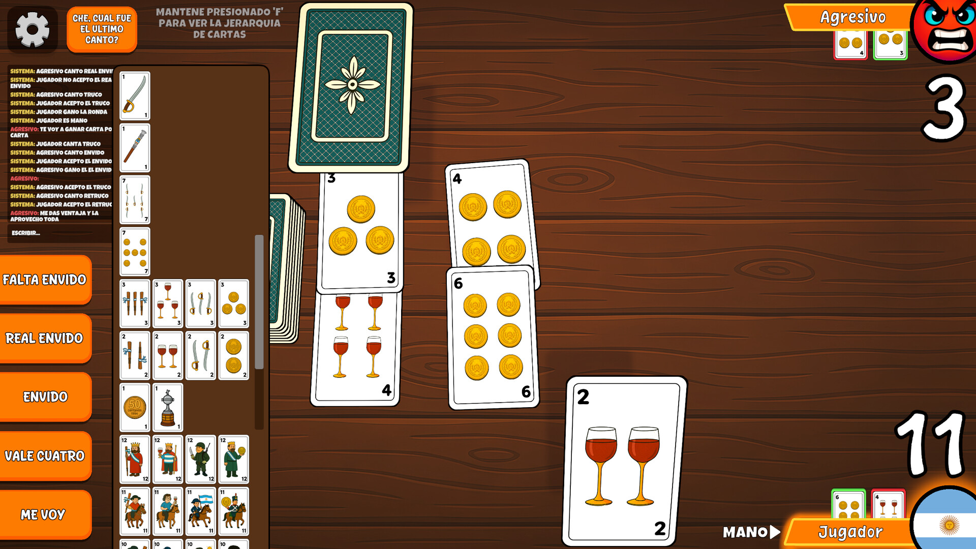 Truco Argentino screenshot 8
