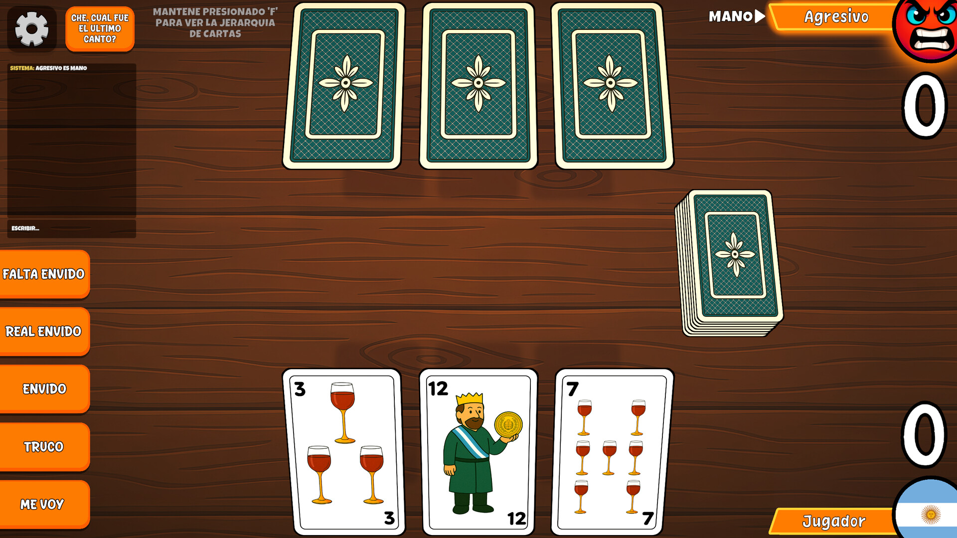 Truco Argentino screenshot 1
