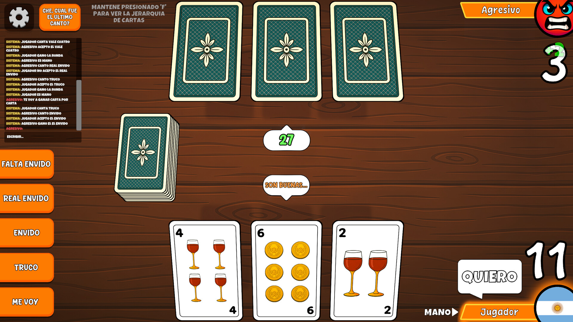 Truco Argentino screenshot 6